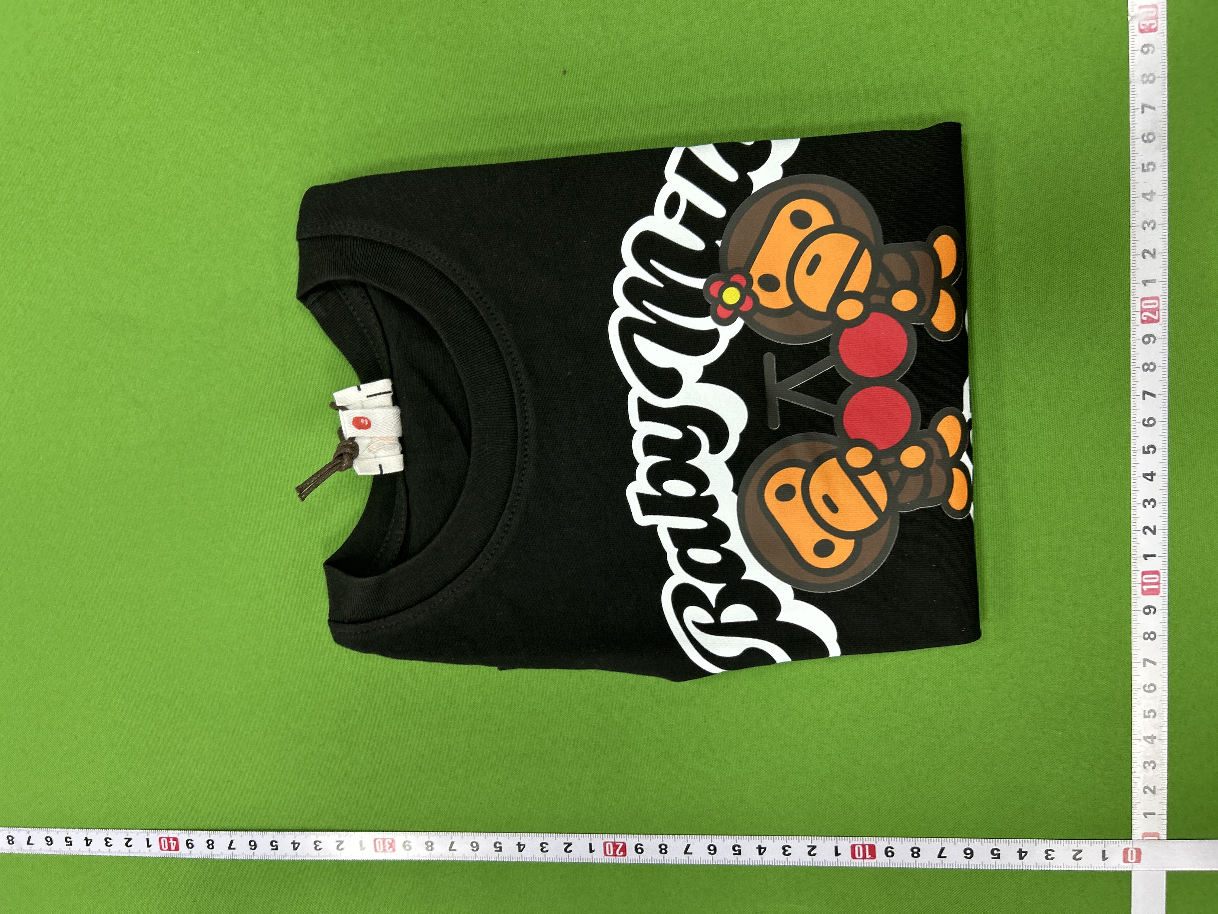 Foto QC 1 de BAPE Baby Milo T-shirt Check Big Pink