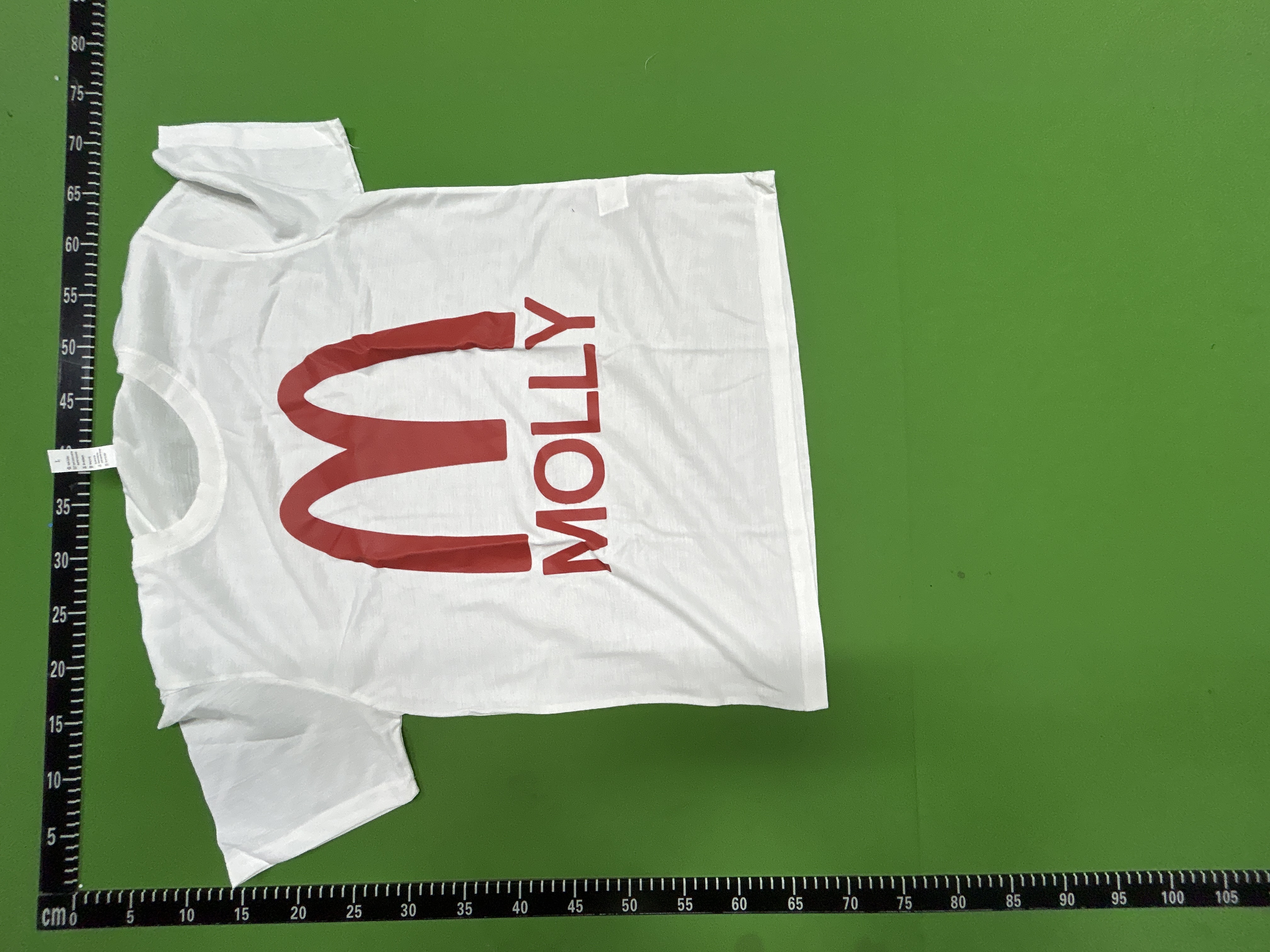 Foto QC 7 de Other T-shirt McDonald's M Molly Graphic Red