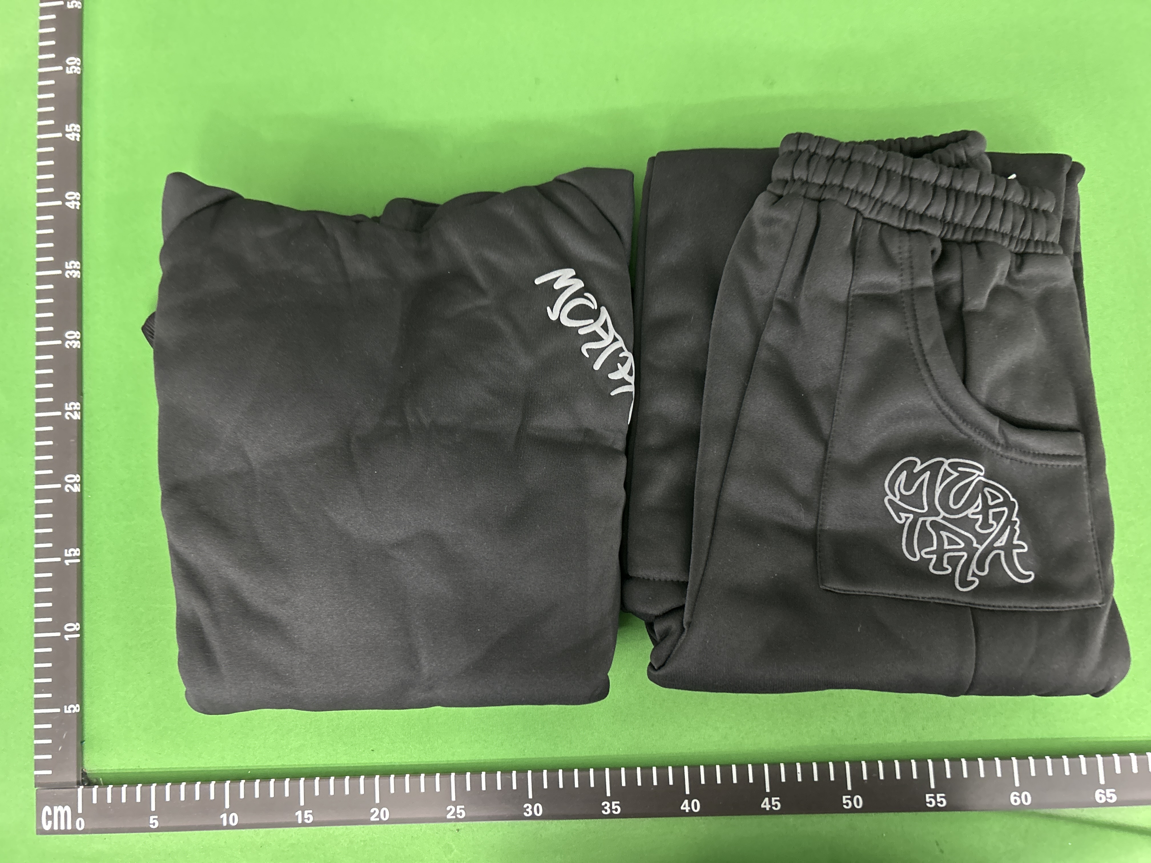 Foto QC 5 de Mertra Split Panel Sweat Shorts Grey