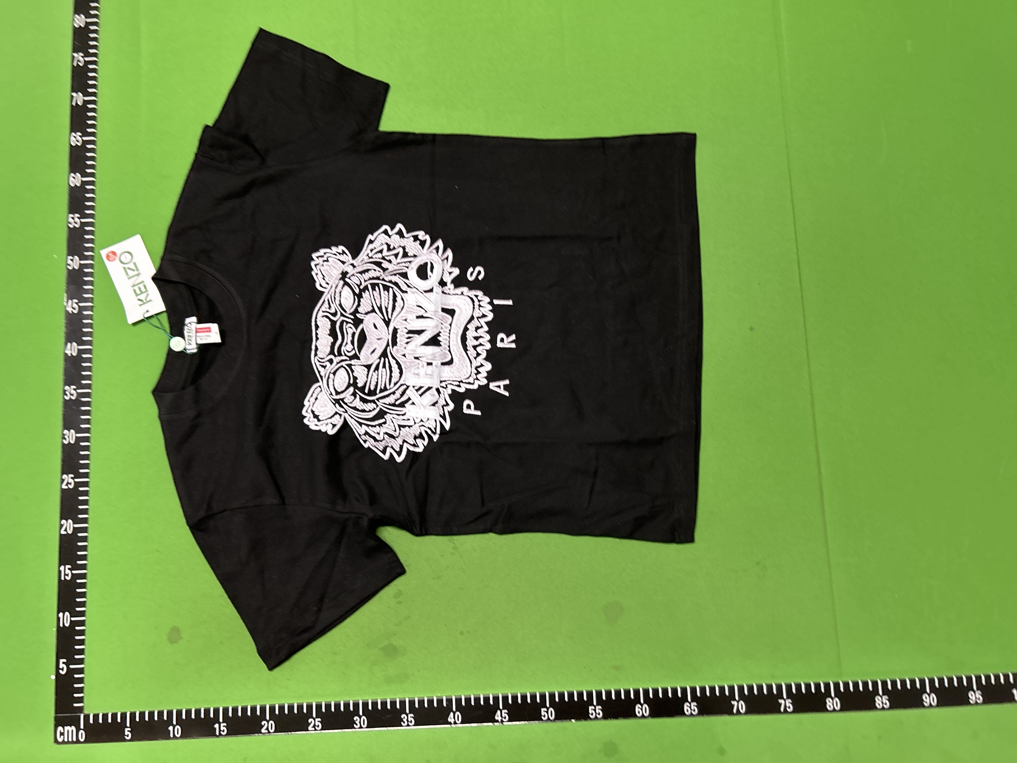 Foto QC 7 de Kenzo T-shirt Tiger Logo Black