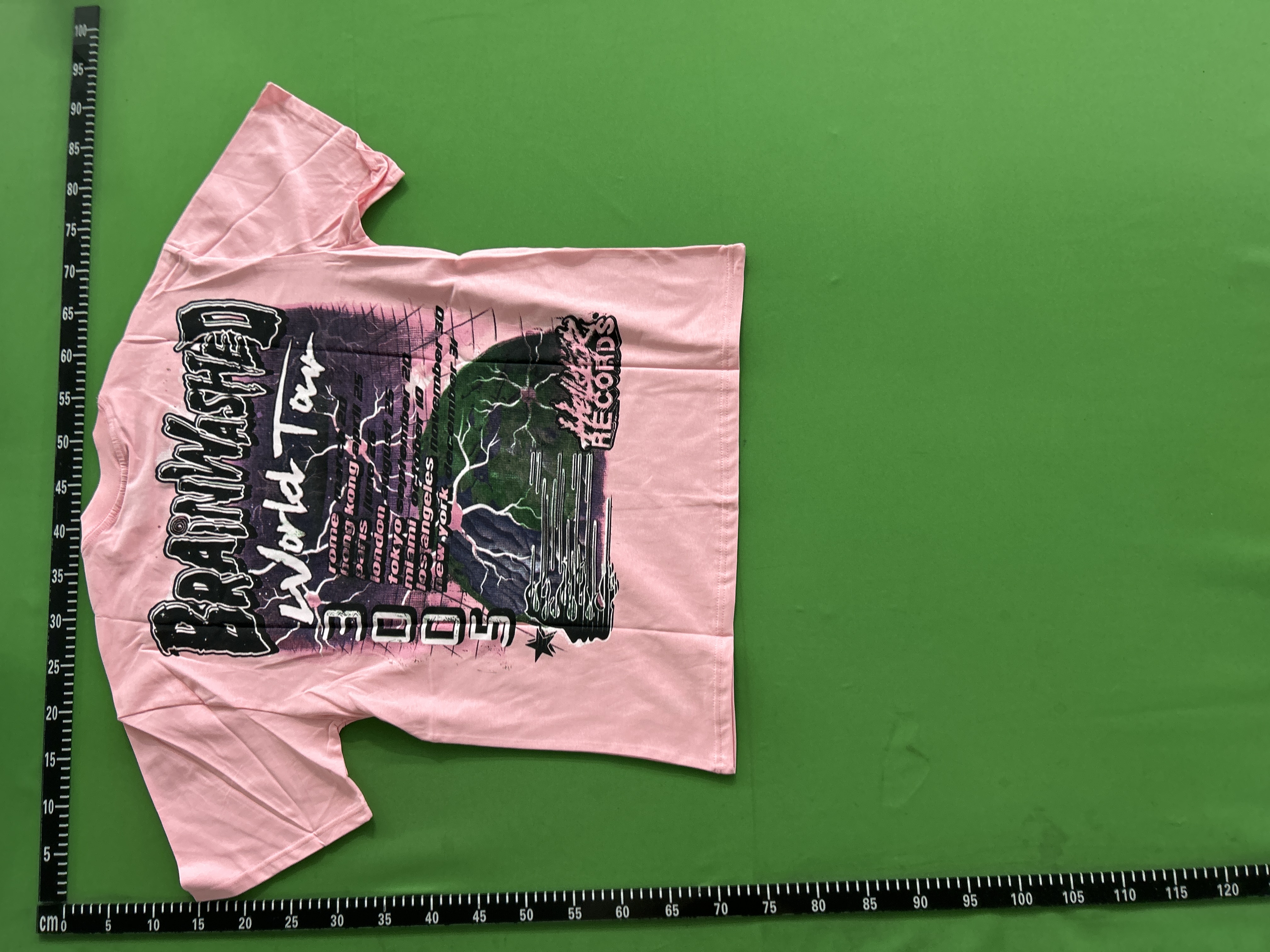 Foto QC 8 de Hellstar Path To Paradise T-shirt Washed Black