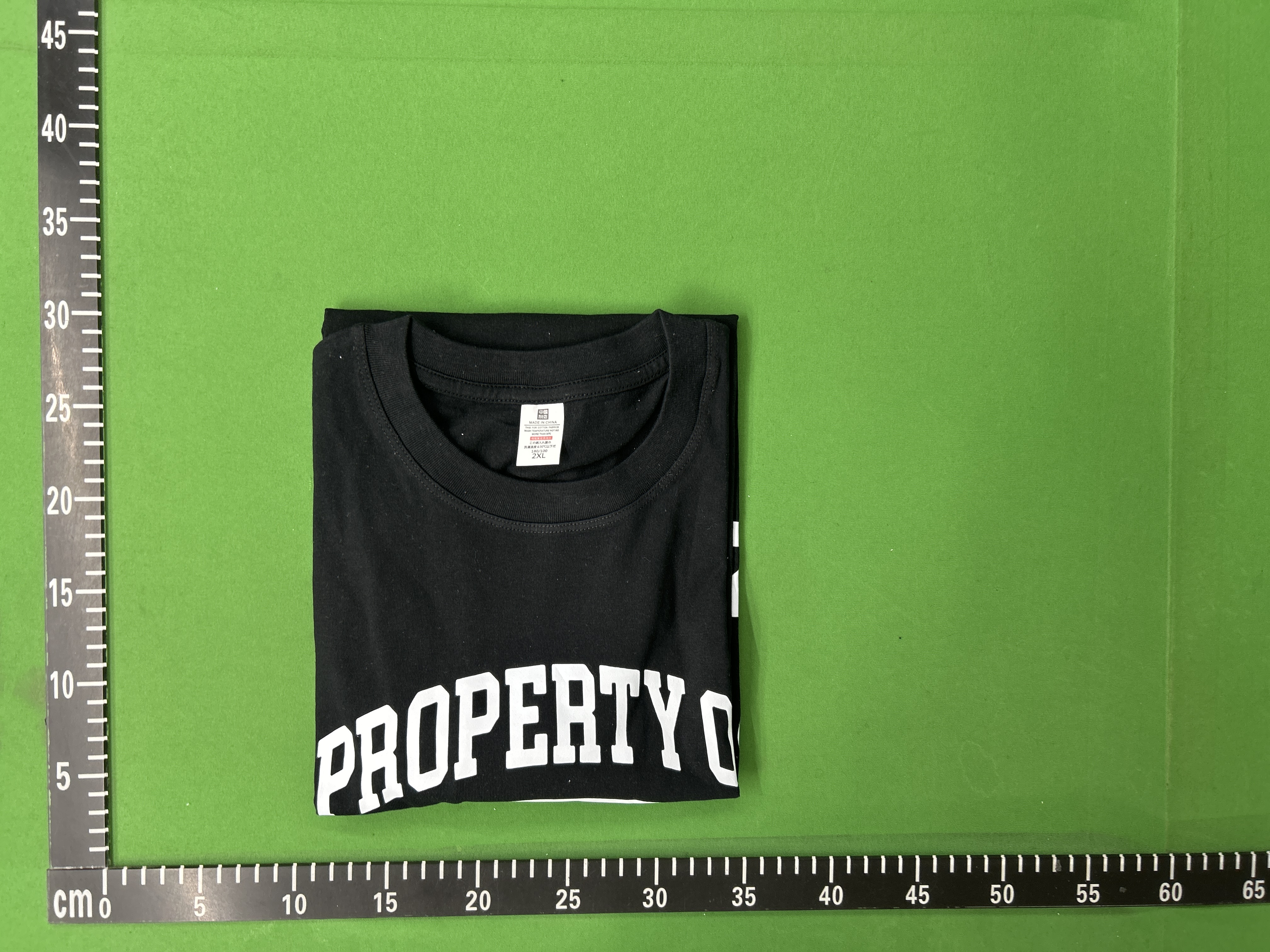 Foto QC 1 de Corteiz T-shirt Star Script Logo Black