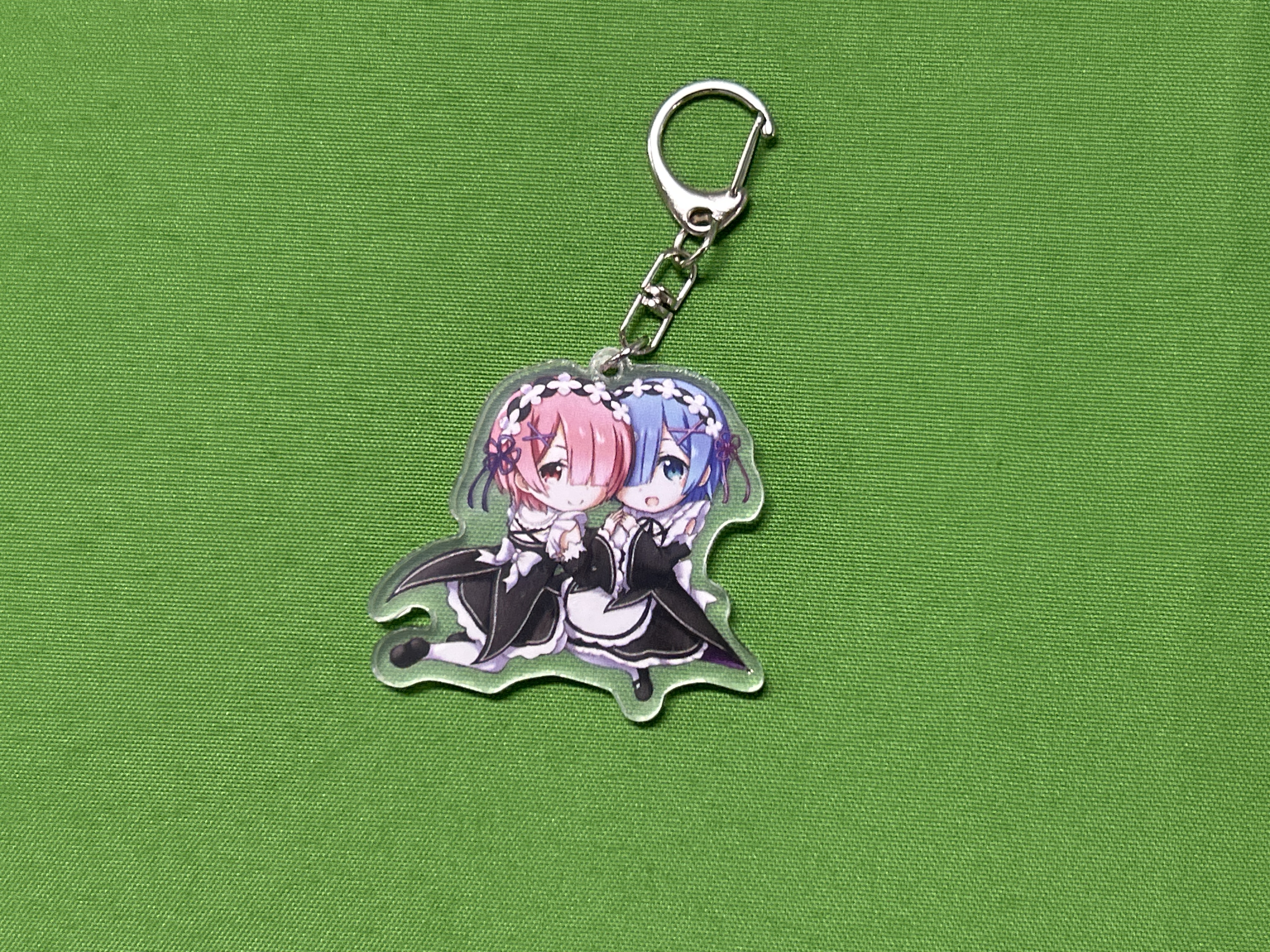 Foto QC 2 de Other Re:Zero Starting Life in Another World Rem Acrylic Keychain
