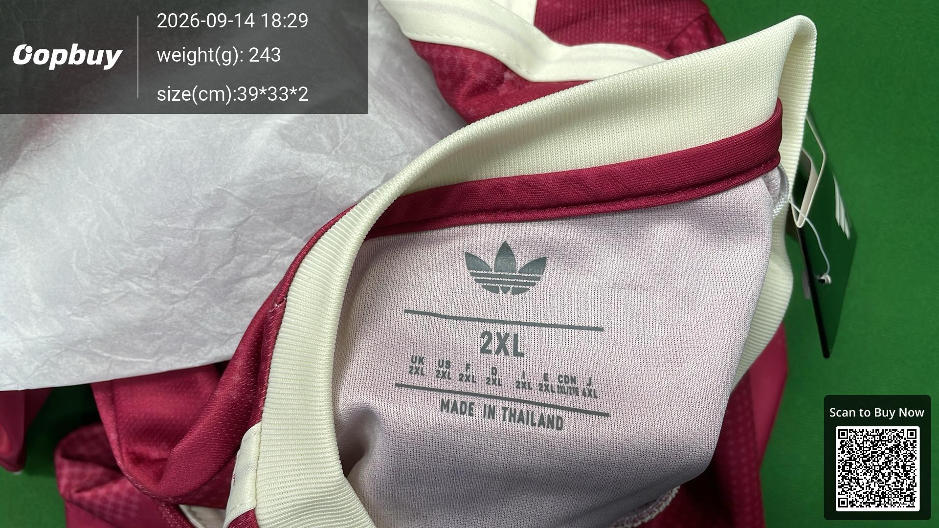 Foto QC 1 de adidas x Real Madrid 2026/27 Away Jersey Aurora Ivy