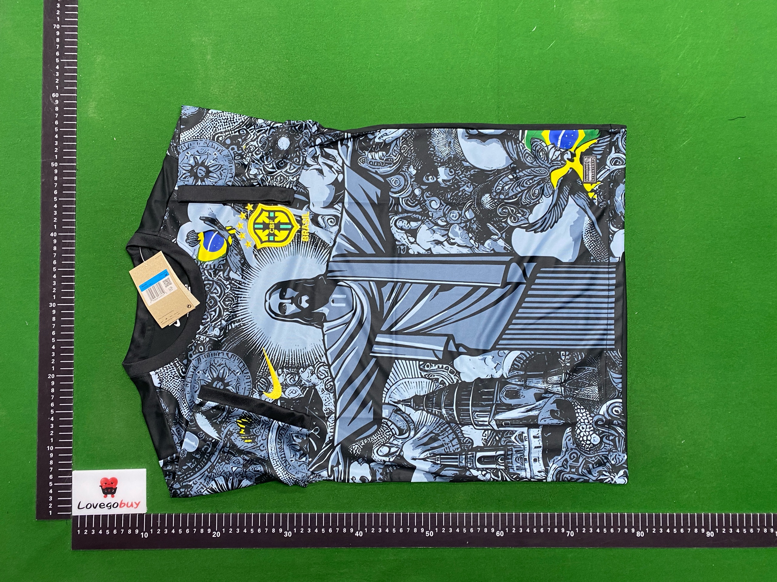 Foto QC 1 de Brazil 2025/26 Special Edition Jersey Black