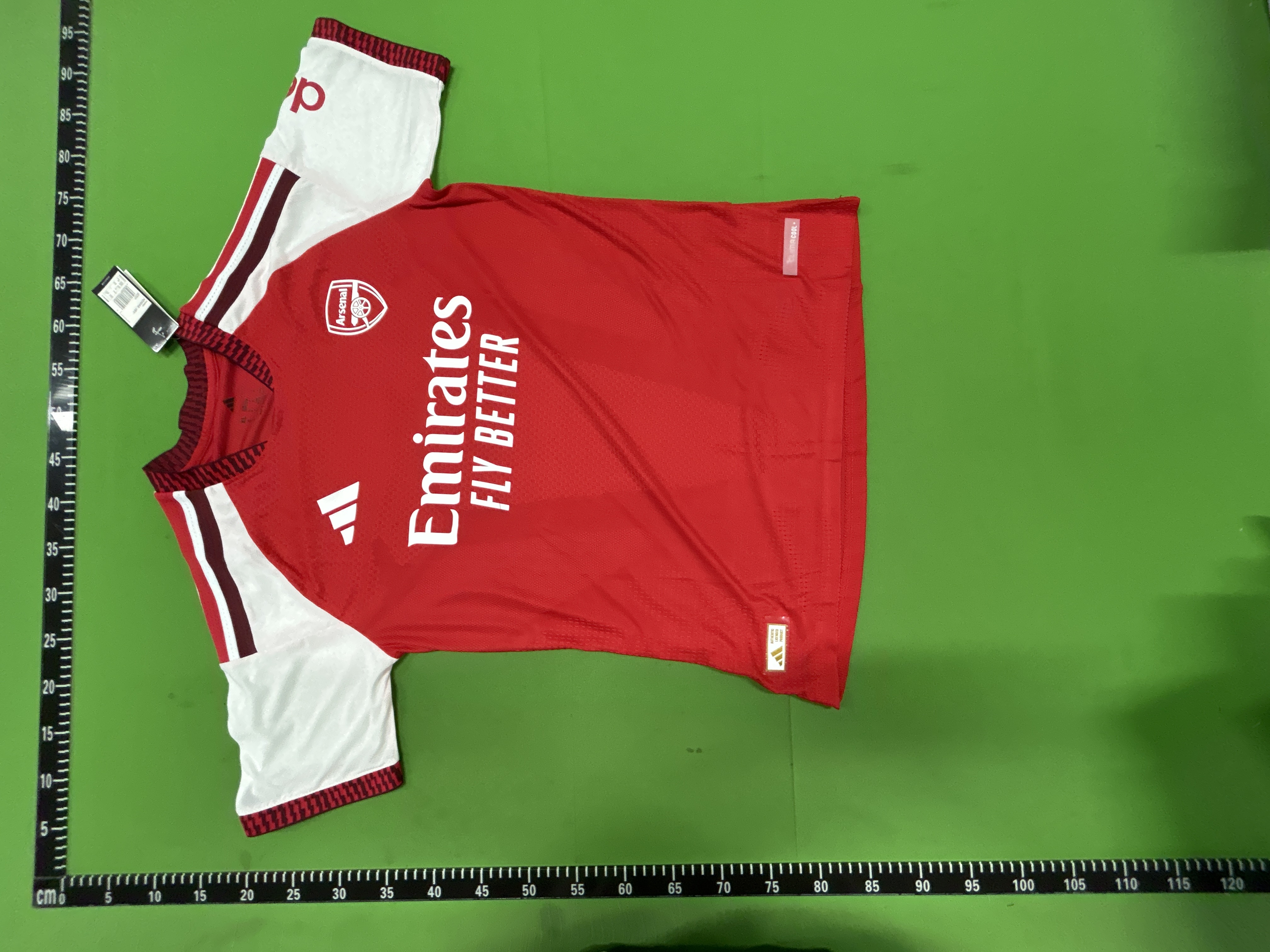Foto QC 3 de adidas x Arsenal 2026/27 Bandana Graphic Jersey Black White