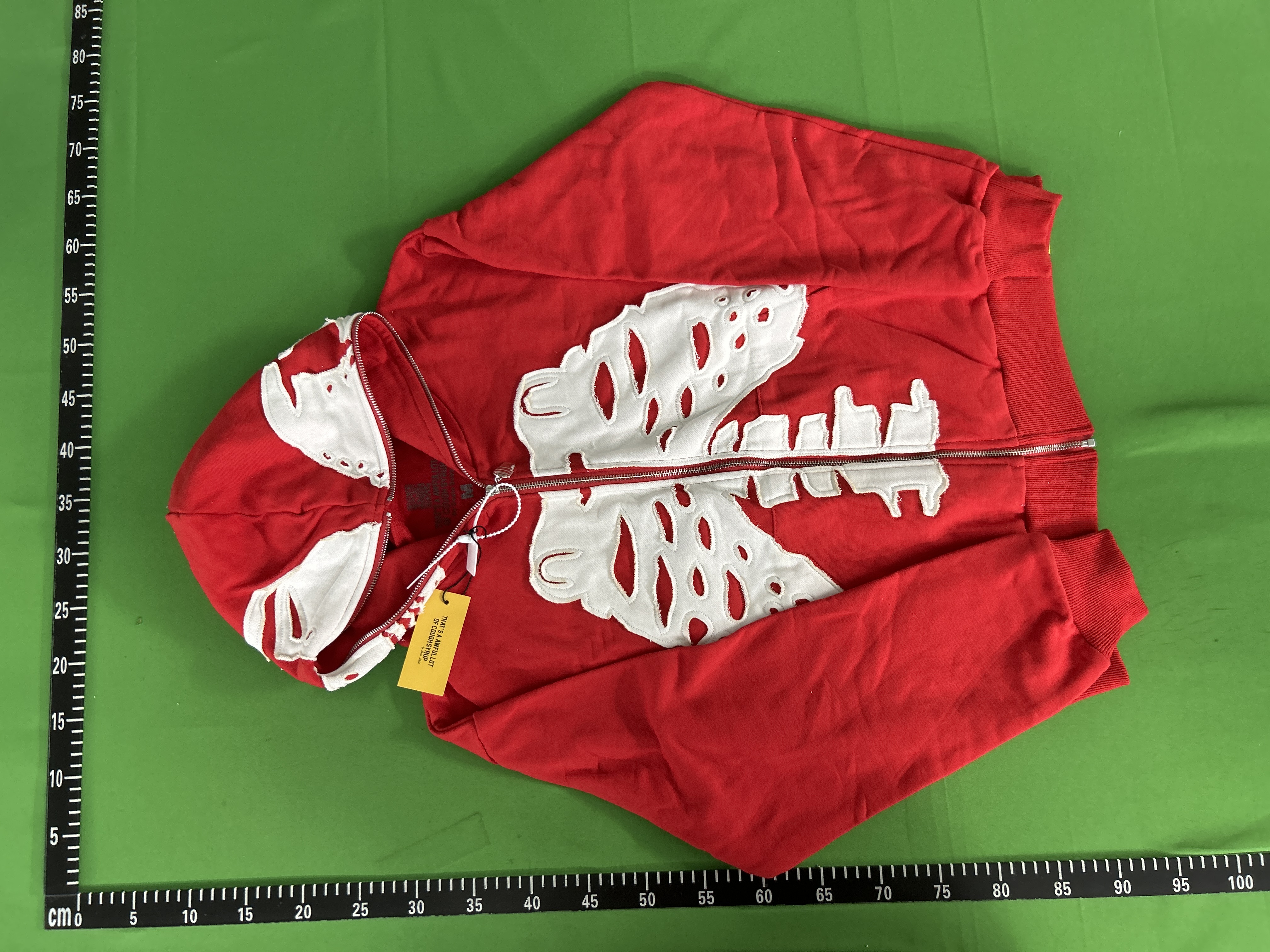 Foto QC 4 de That's A Awful Lot Of Cough Syrup Classic Sweater Hoodie Gamma Blue