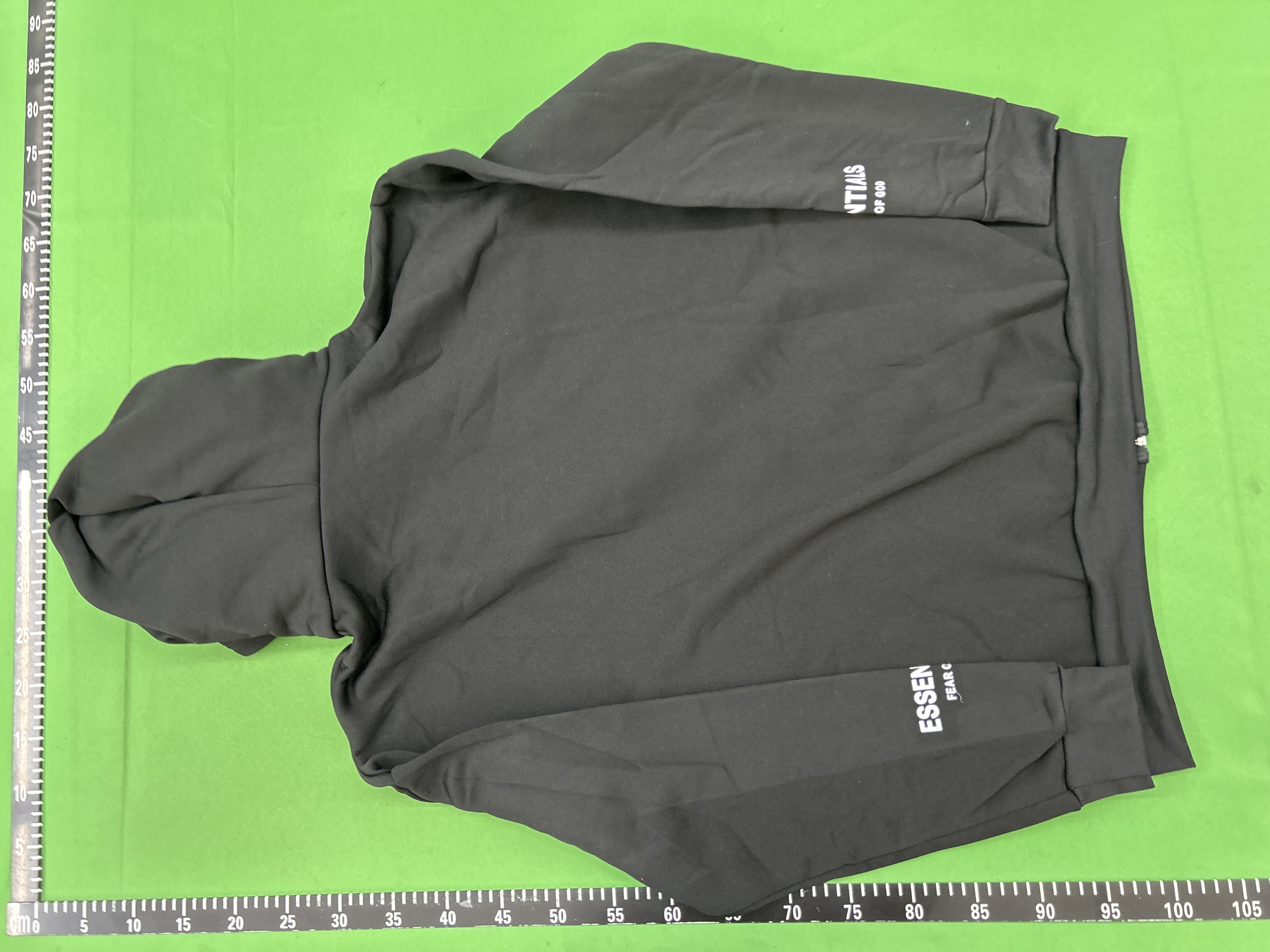 Foto QC 4 de Fear of God Essentials Zip Sweater Balaclava Double Hood Fleece Grey