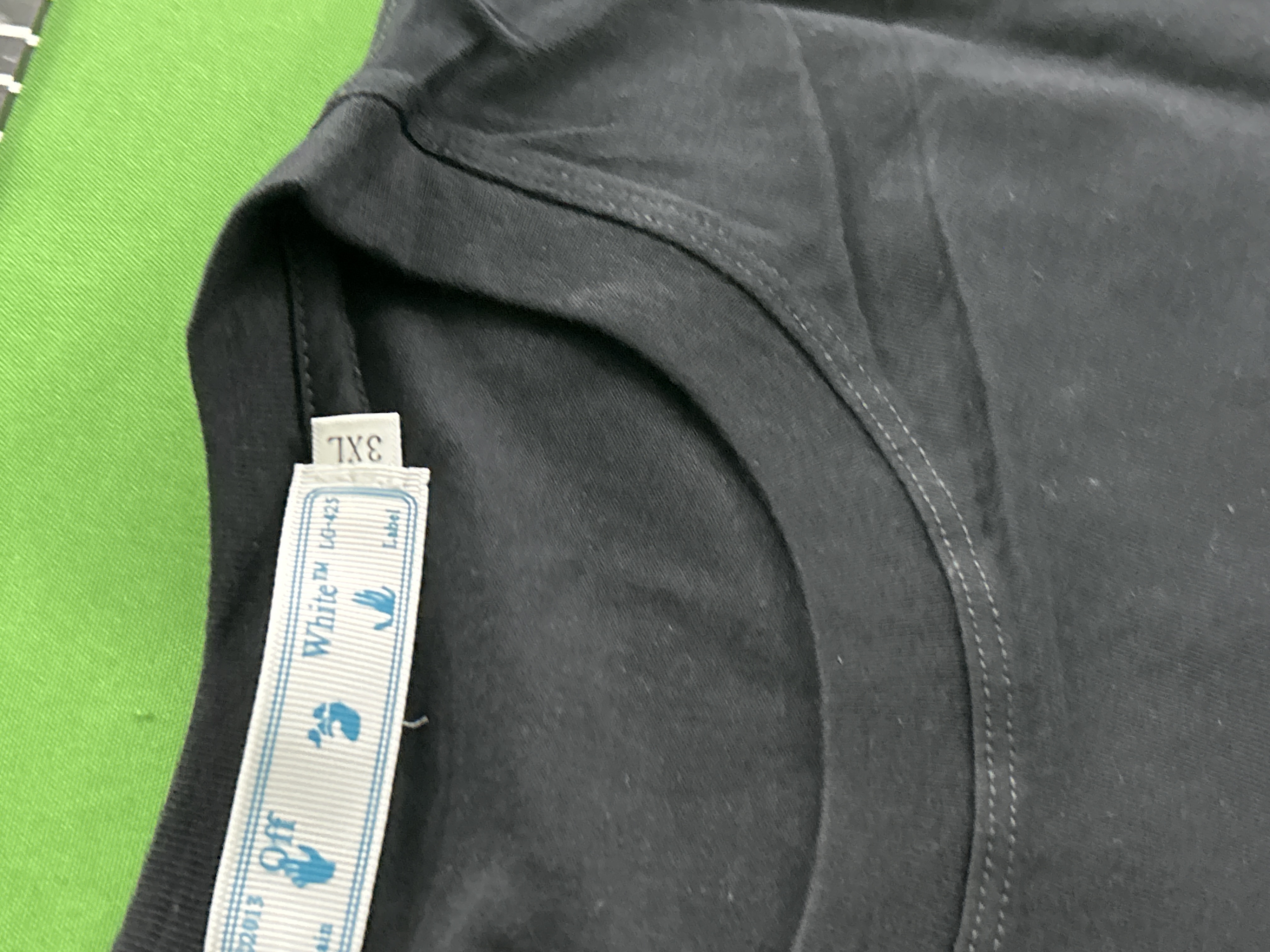 Foto QC 2 de Off-White T-shirt Abloh 23 Blue