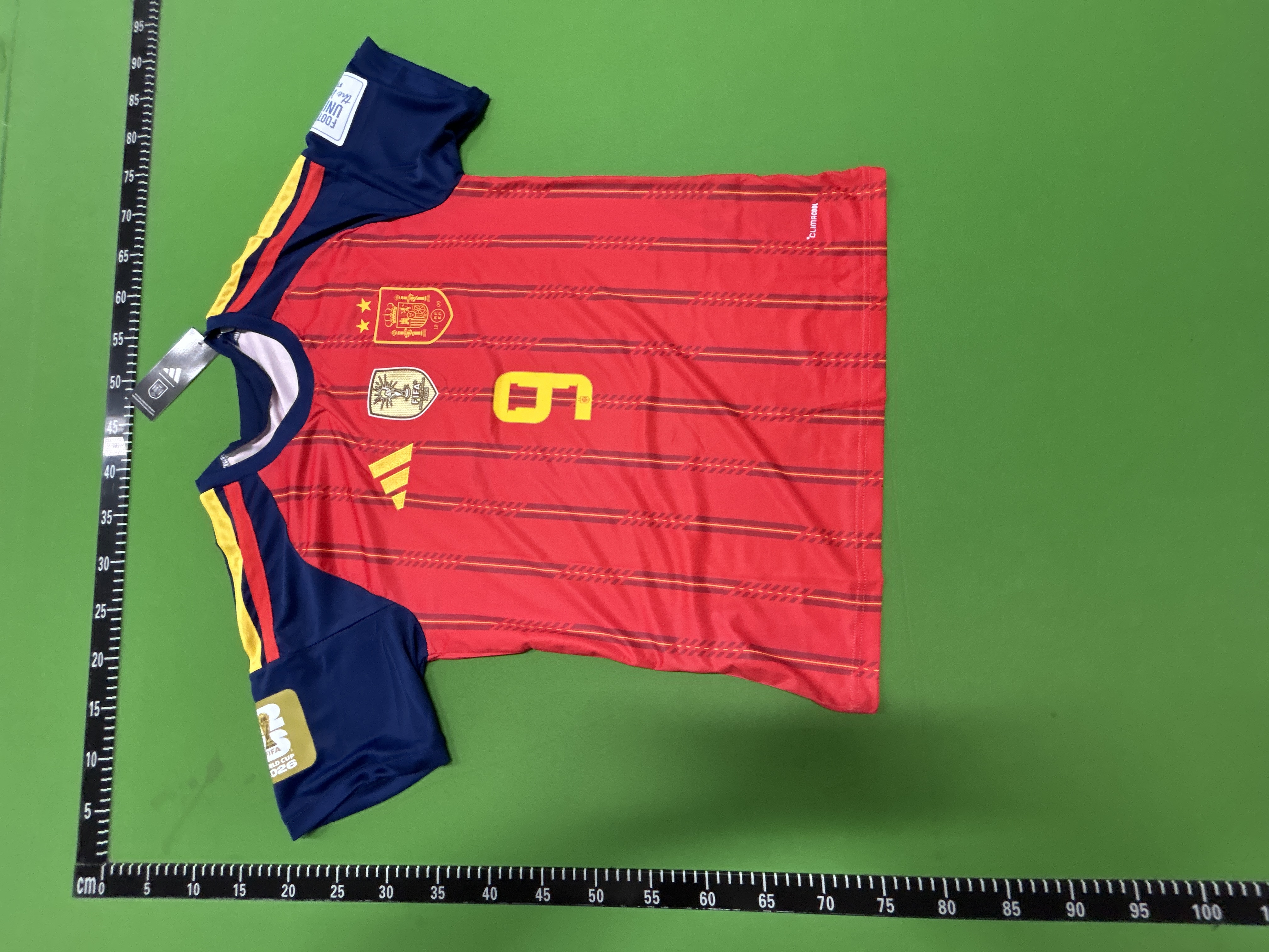 Foto QC 3 de adidas x Sweden 2026 Home Jersey Yellow