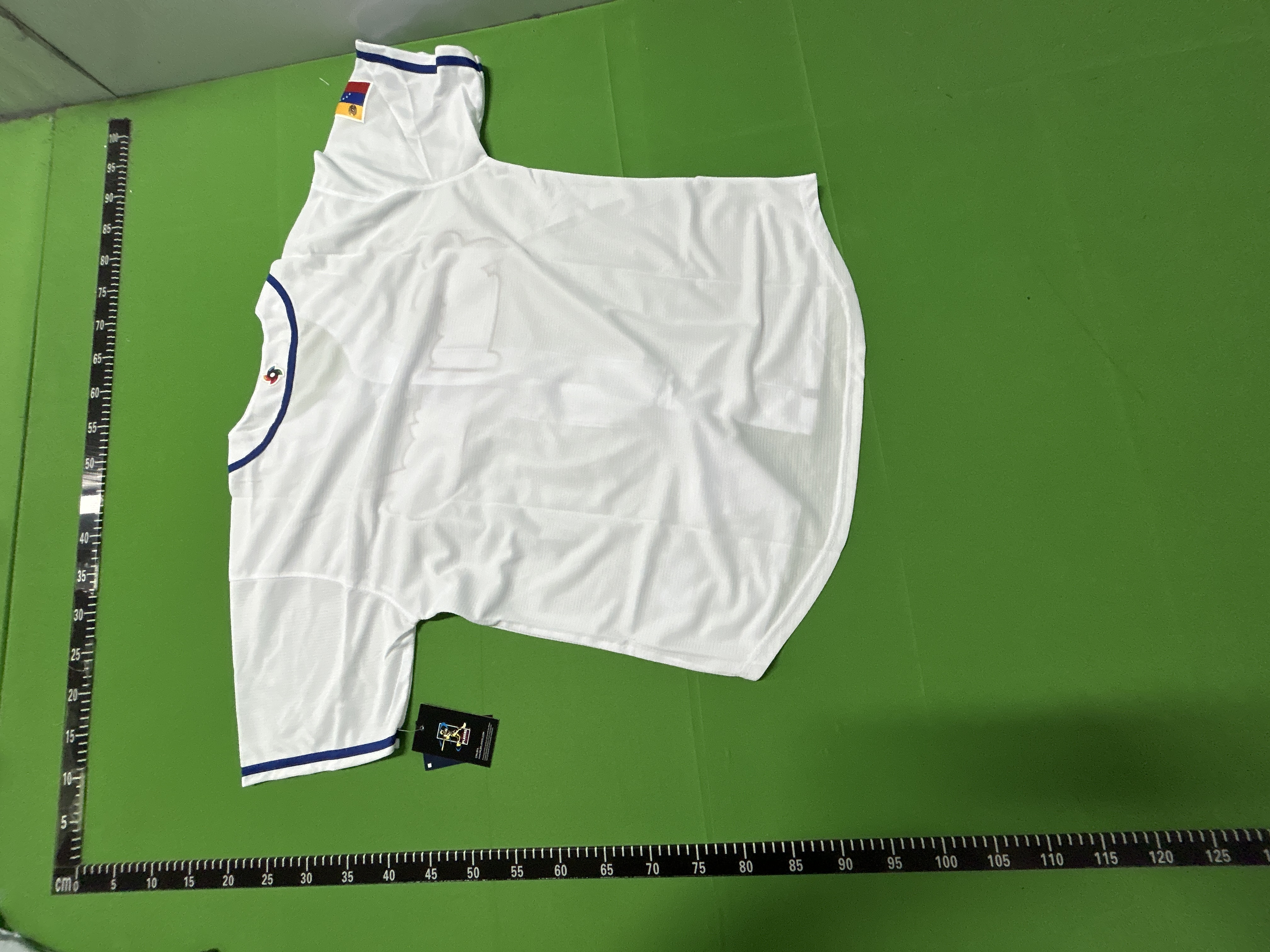 Foto QC 8 de WBC x Venezuela 2026 Away Acuña Jr. #21 Baseball Jersey Blue