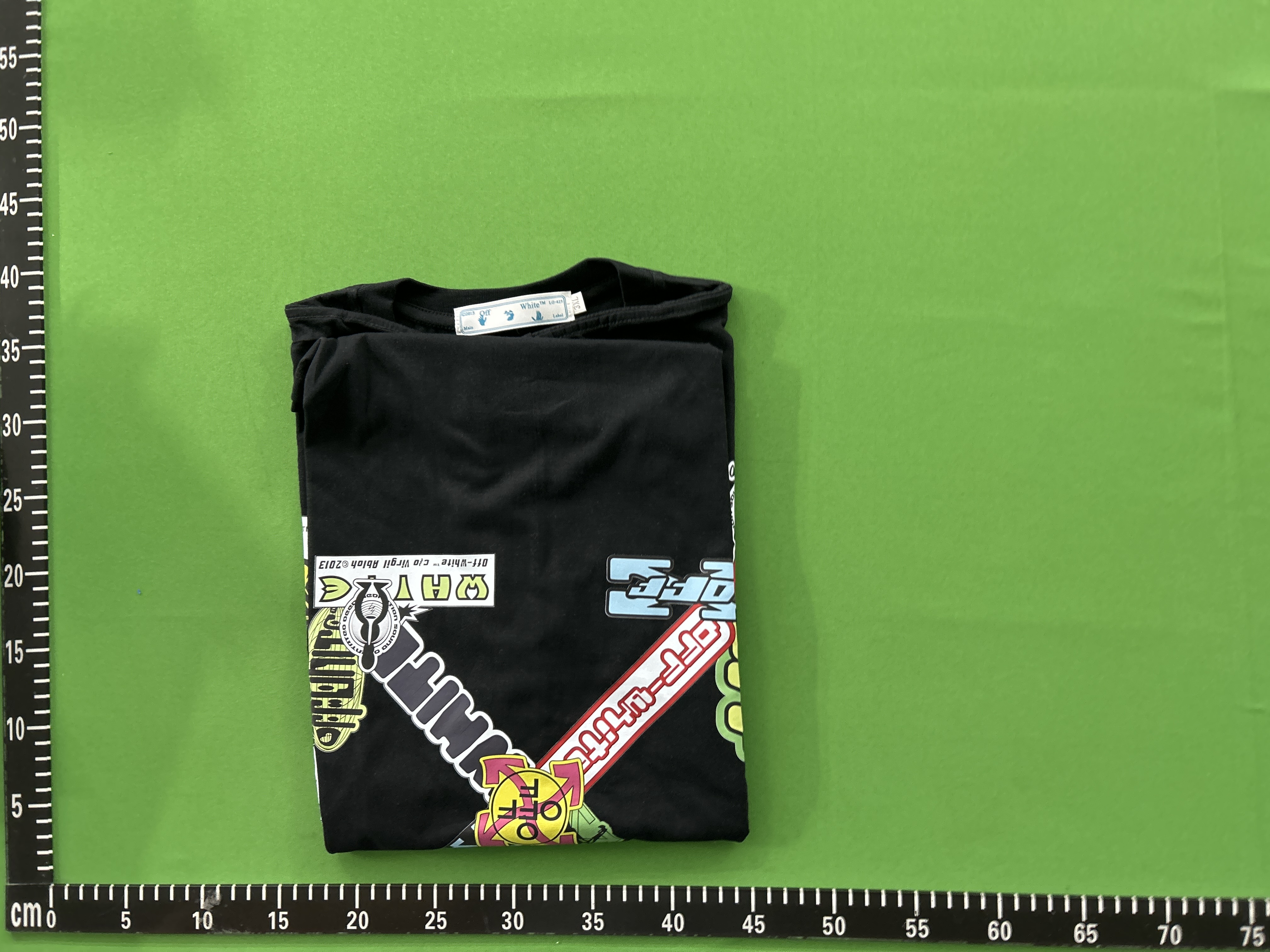 Foto QC 1 de Off-White T-shirt Abloh 23 Blue