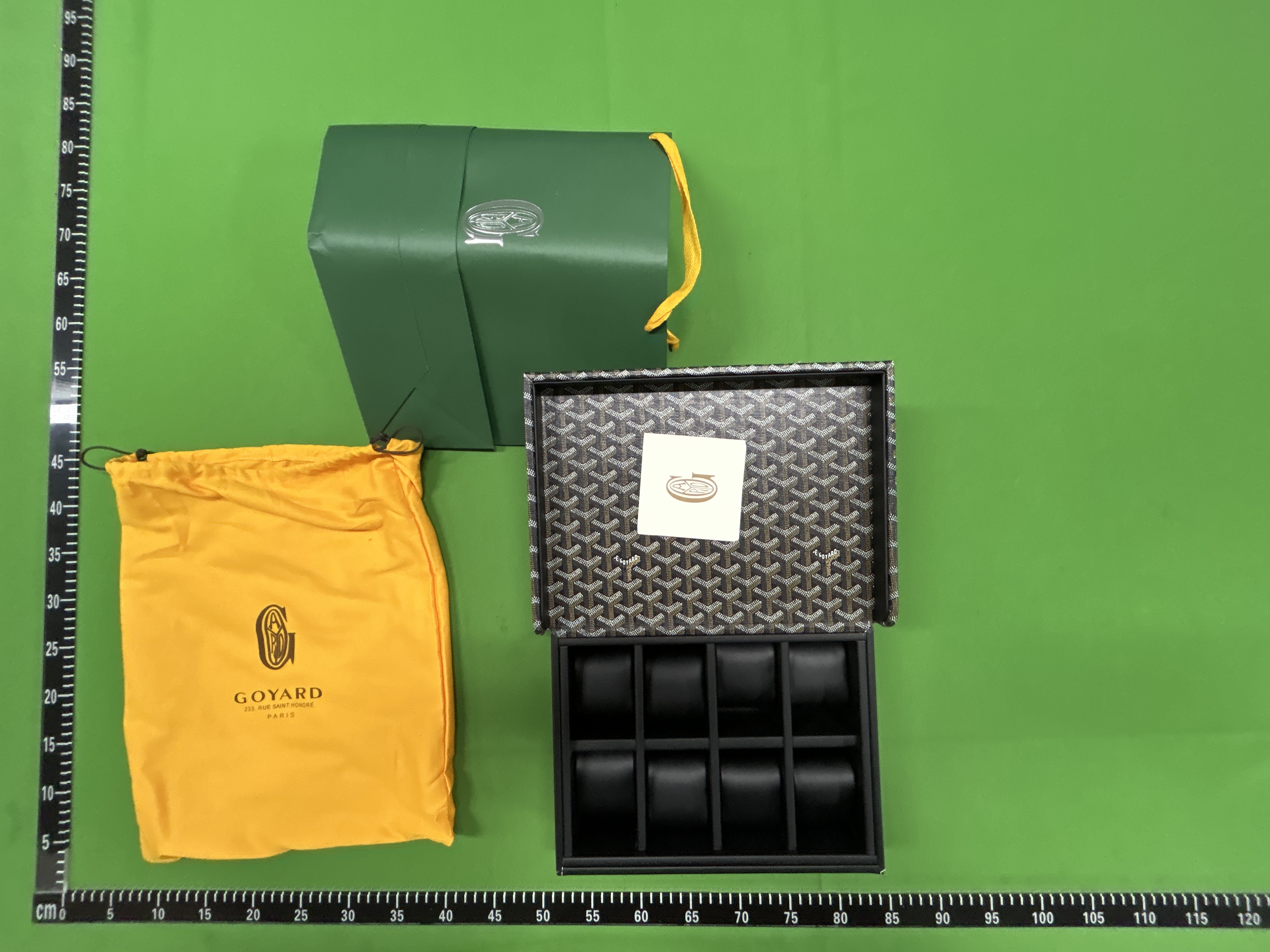 Foto QC 5 de Goyard Double Travel Watch Case Black