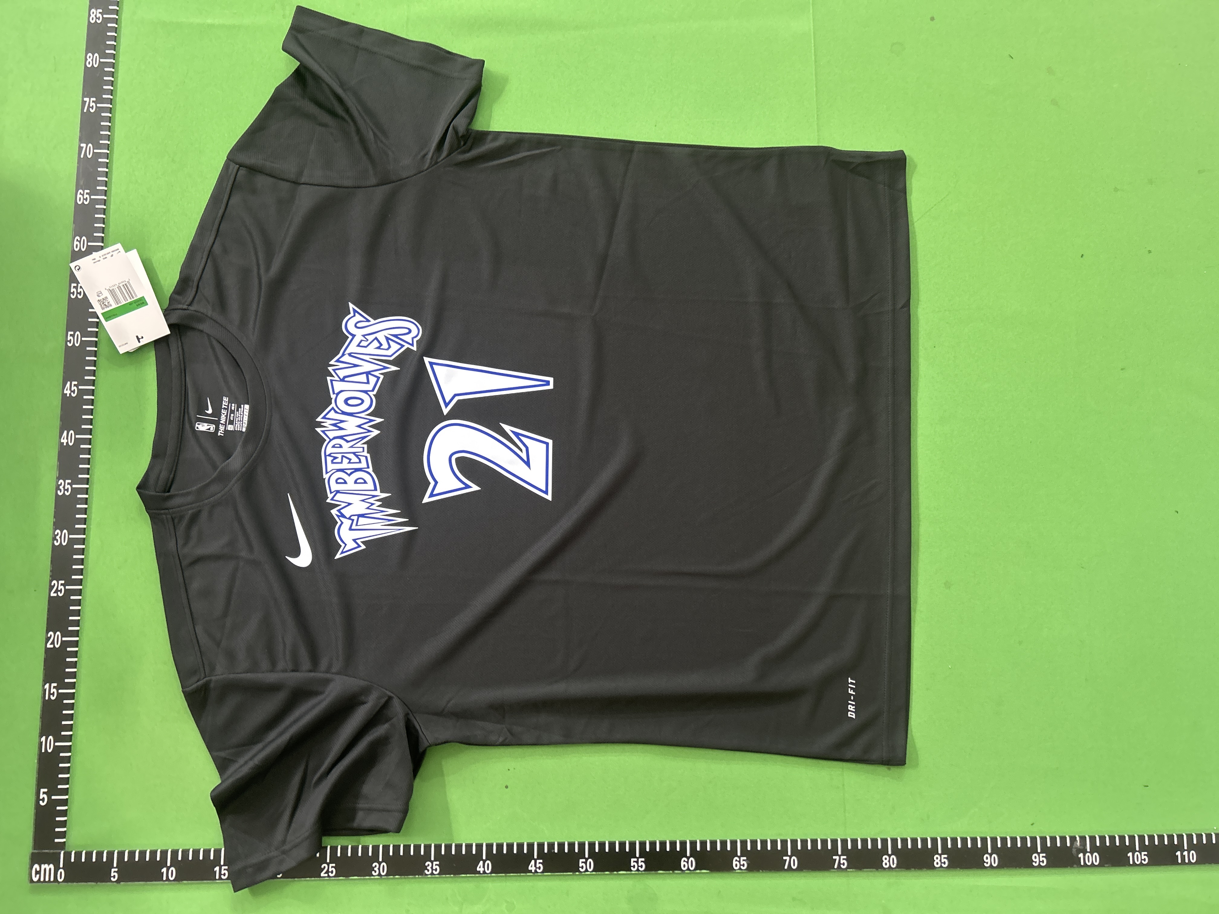 Foto QC 3 de Nike NBA Minnesota Timberwolves T-shirt Derrick Rose 25 White