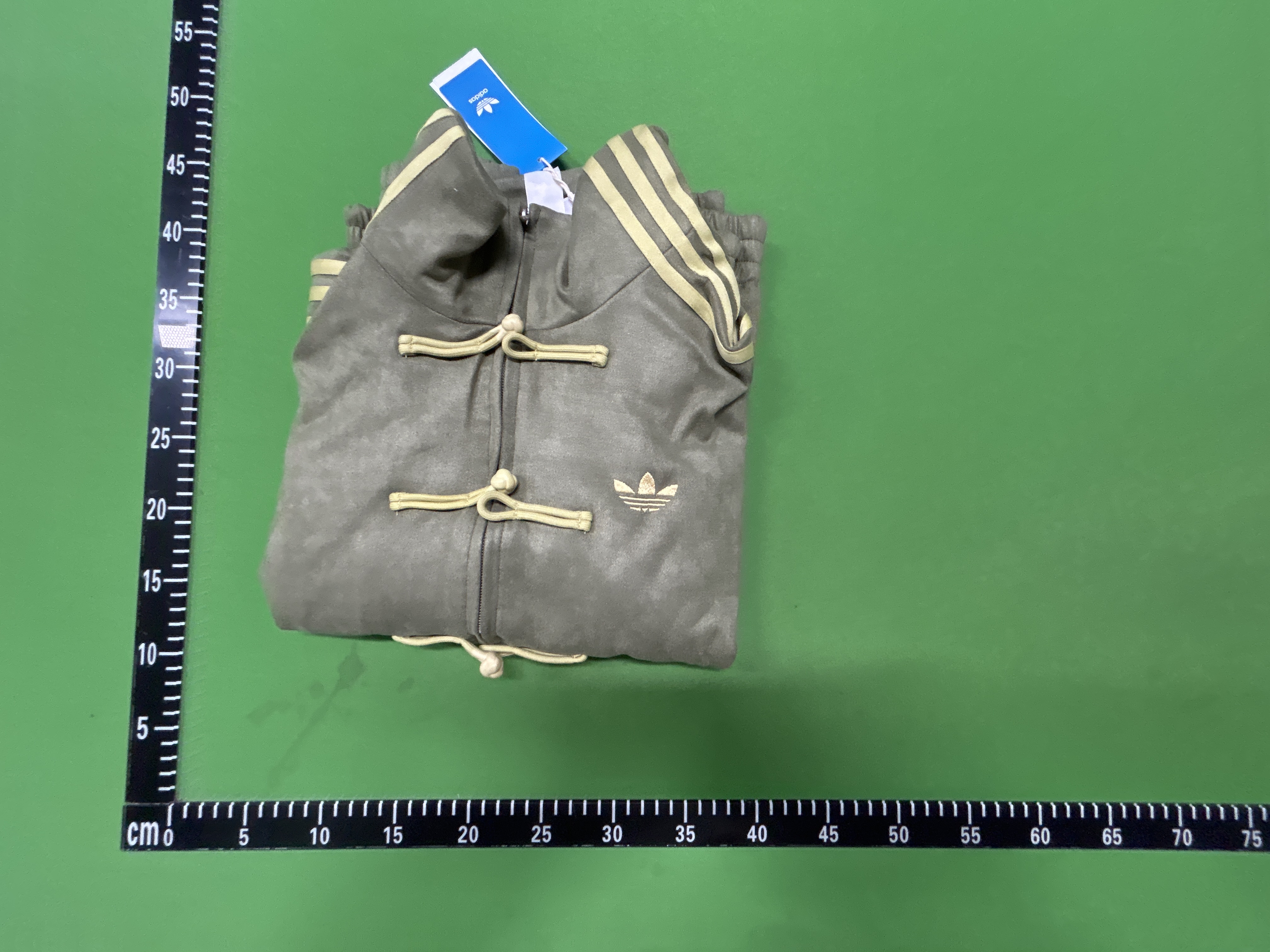 Foto QC 5 de adidas Originals Jacket Suede Tang Suit Frog Buttons Brown
