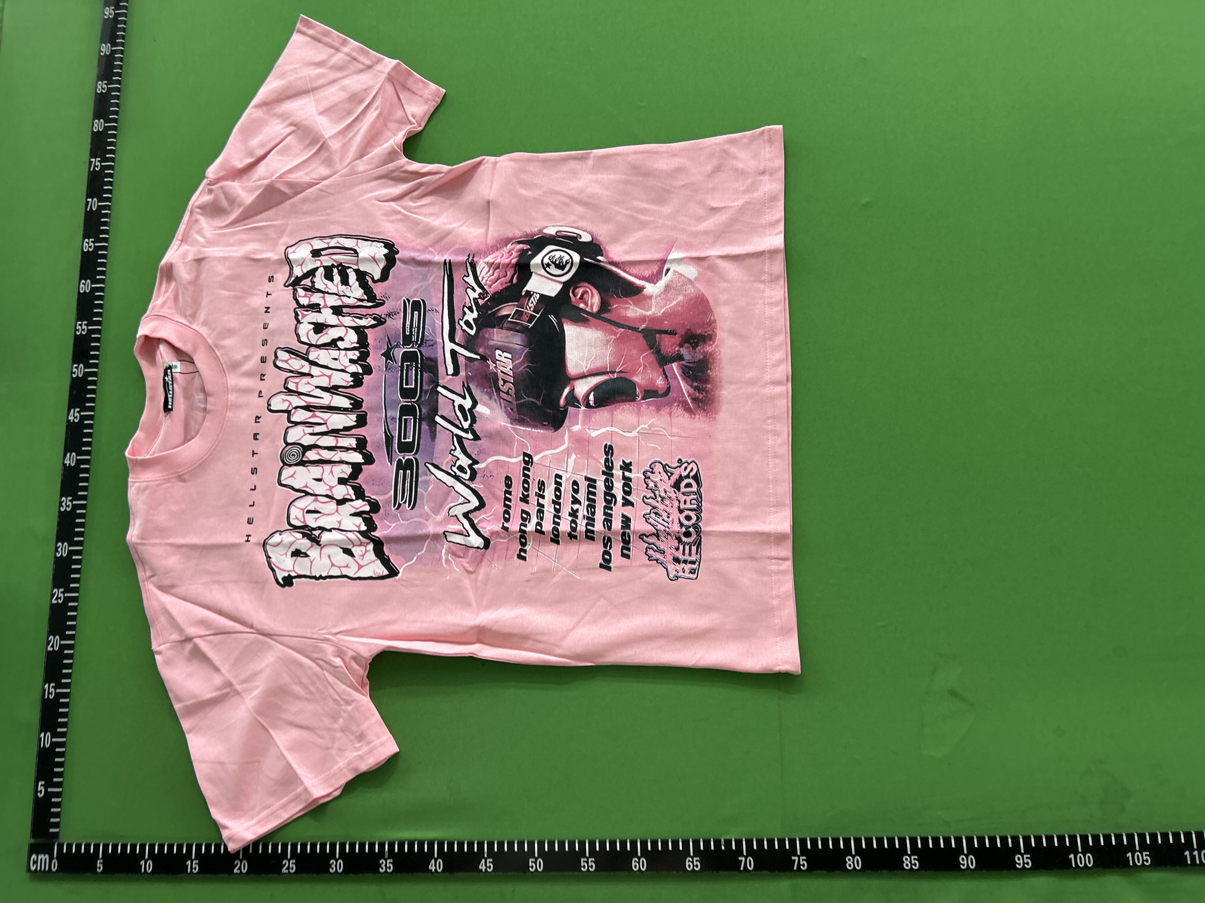 Foto QC 7 de Hellstar Path To Paradise T-shirt Washed Black