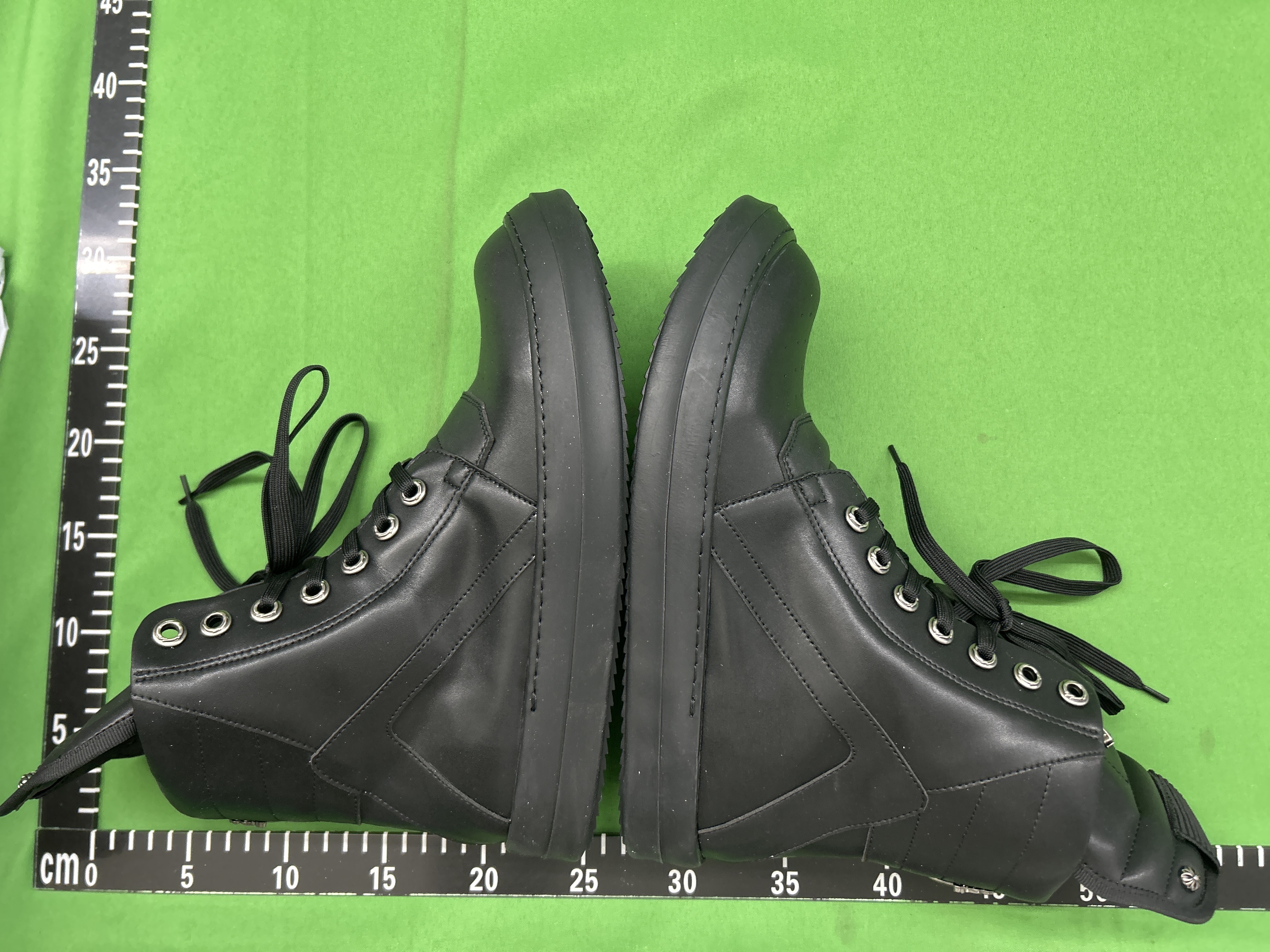 Foto QC 6 de Rick Owens Geobasket High Jumbo Lace Milk