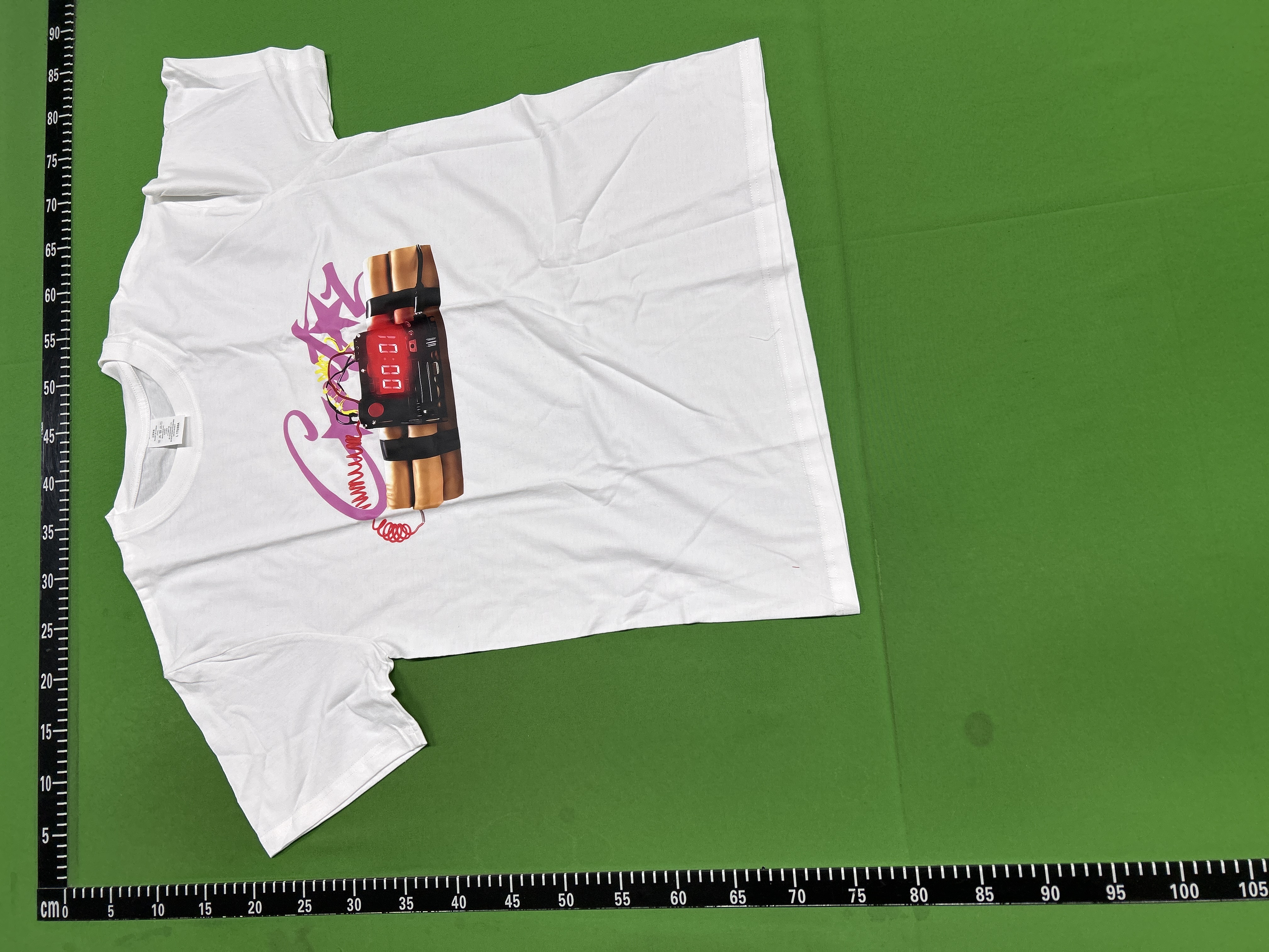 Foto QC 3 de Corteiz Alcatraz T-shirt White
