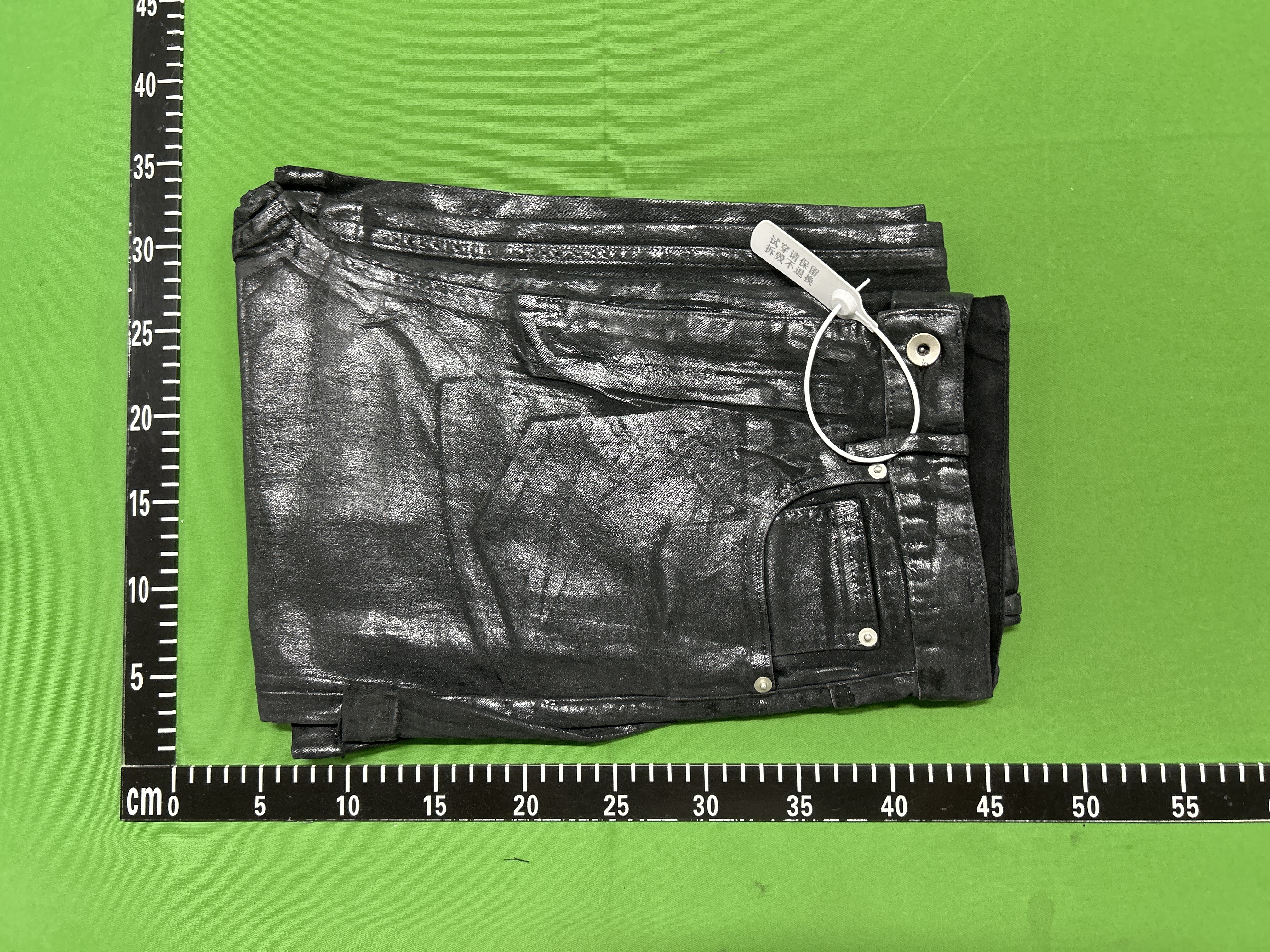 Foto QC 1 de Rick Owens Jeans Bolan Bootcut Waxed Black