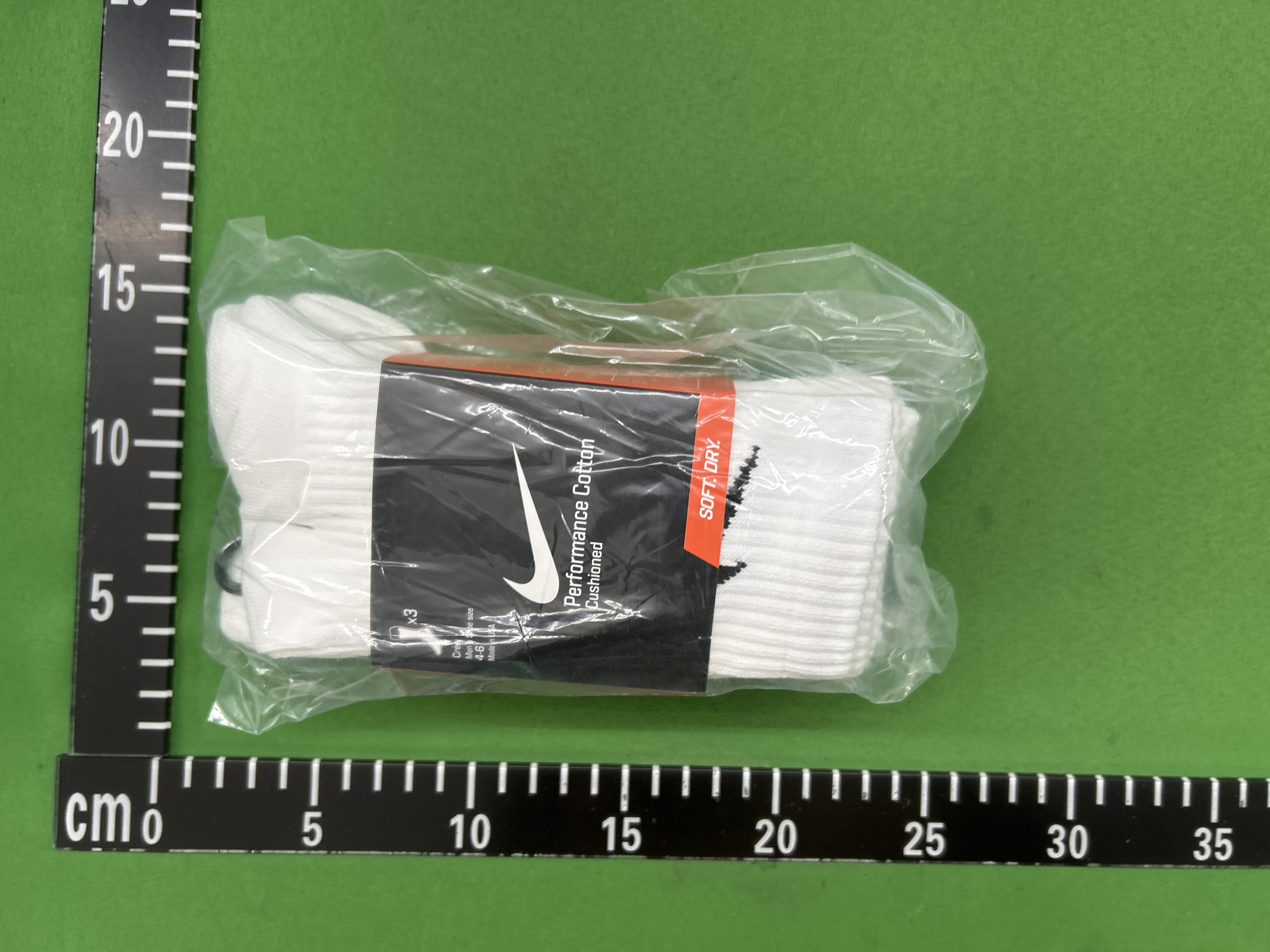 Foto QC 7 de Nike Performance Crew Socks Cushioned White