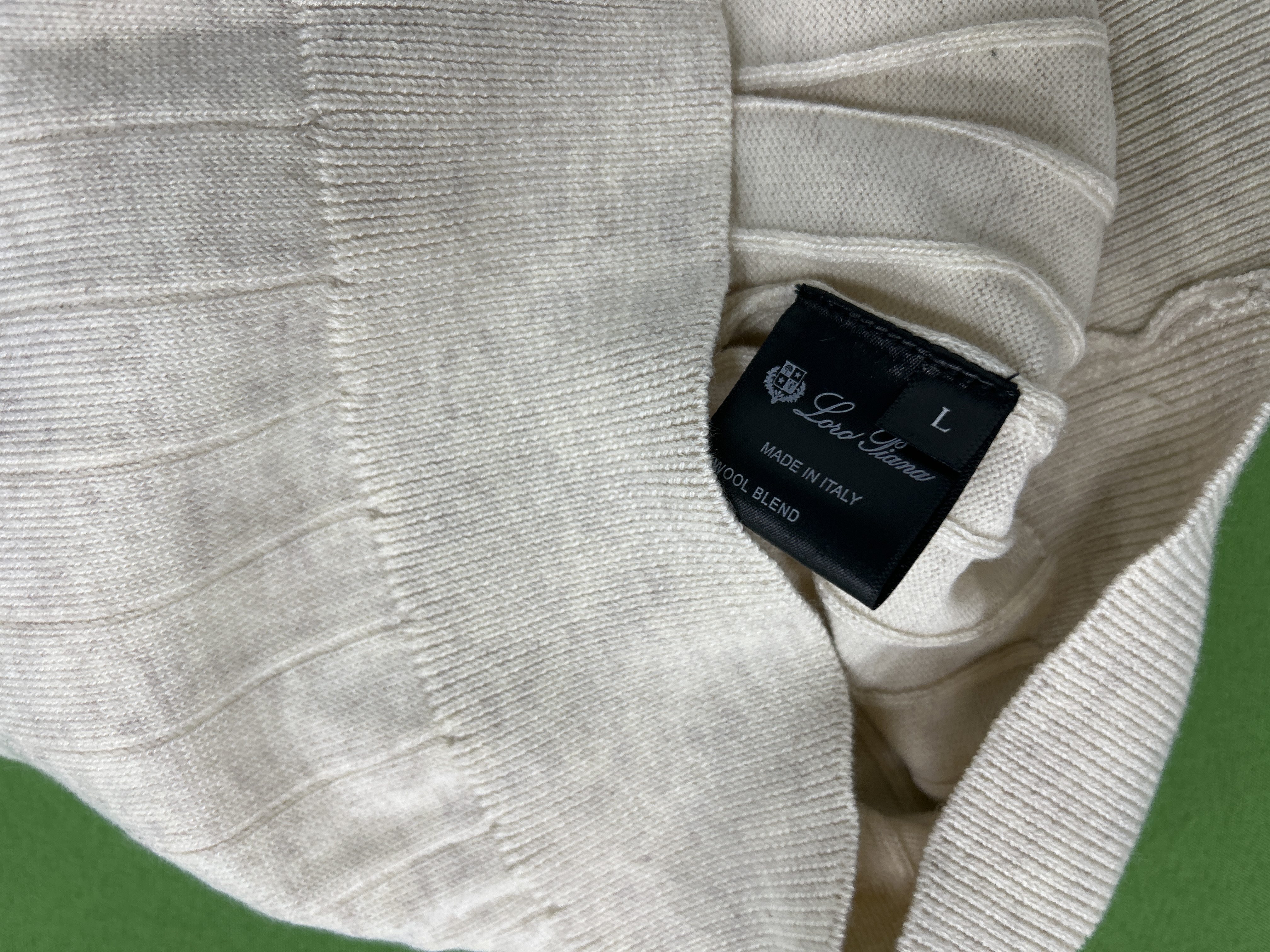Foto QC 8 de Loro Piana Shirt Ribbed Knit Brown