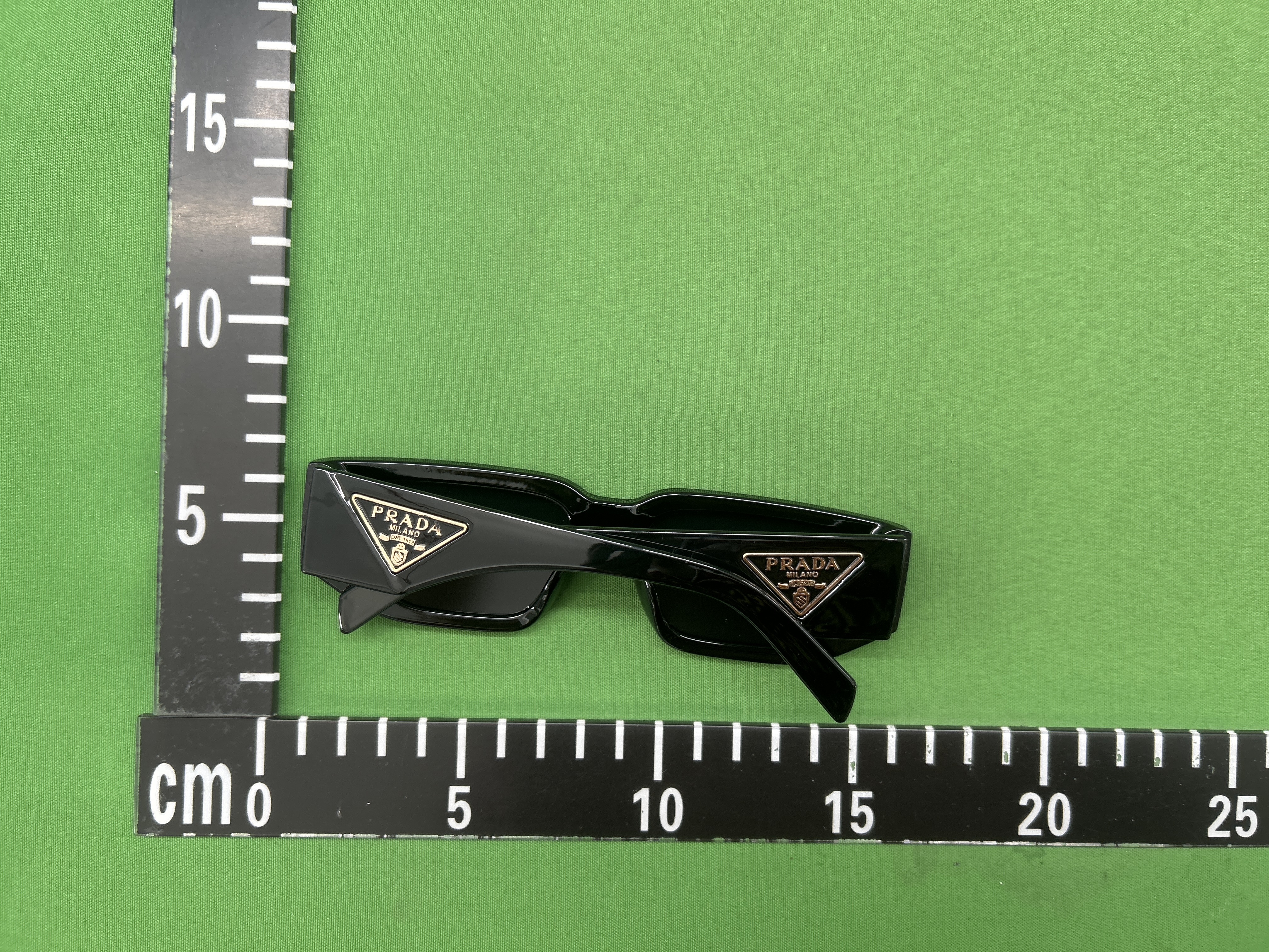 Foto QC 7 de Unbranded Rectangle Acetate Sunglasses Translucent Grey Marble Light Purple