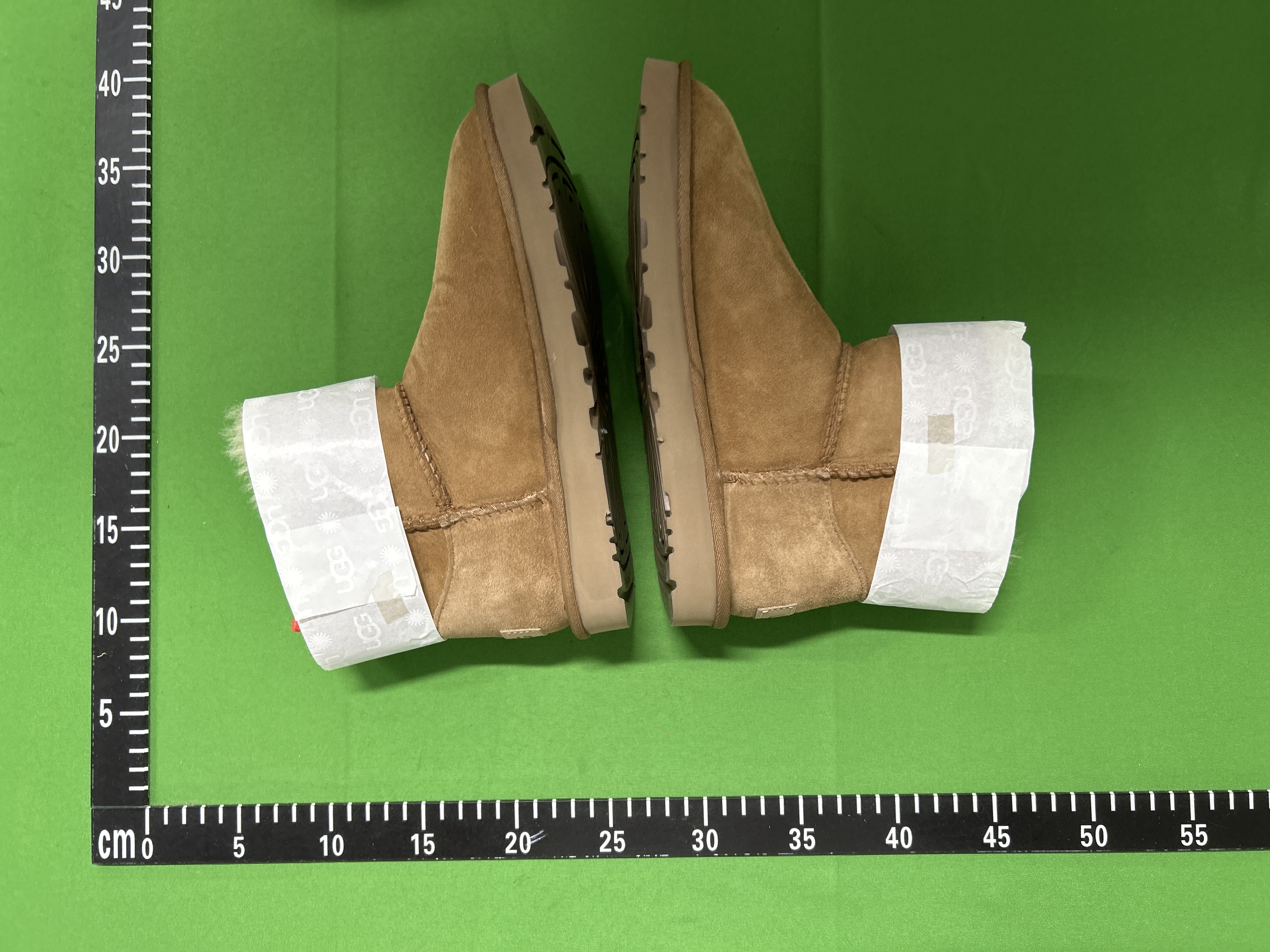 Foto QC 4 de UGG Funkette Suede Sheepskin Platform Chestnut