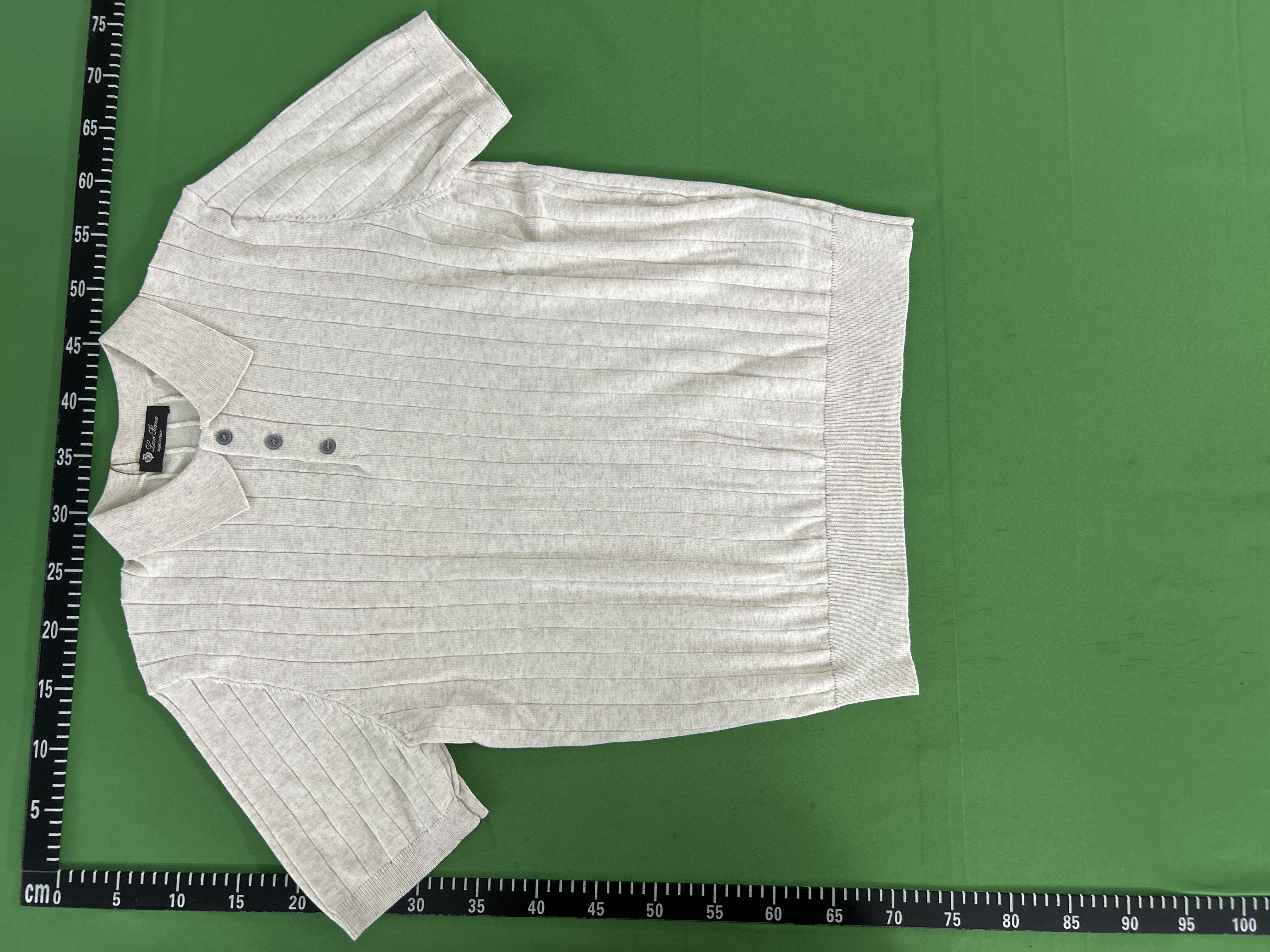 Foto QC 2 de Loro Piana Shirt Ribbed Knit Brown