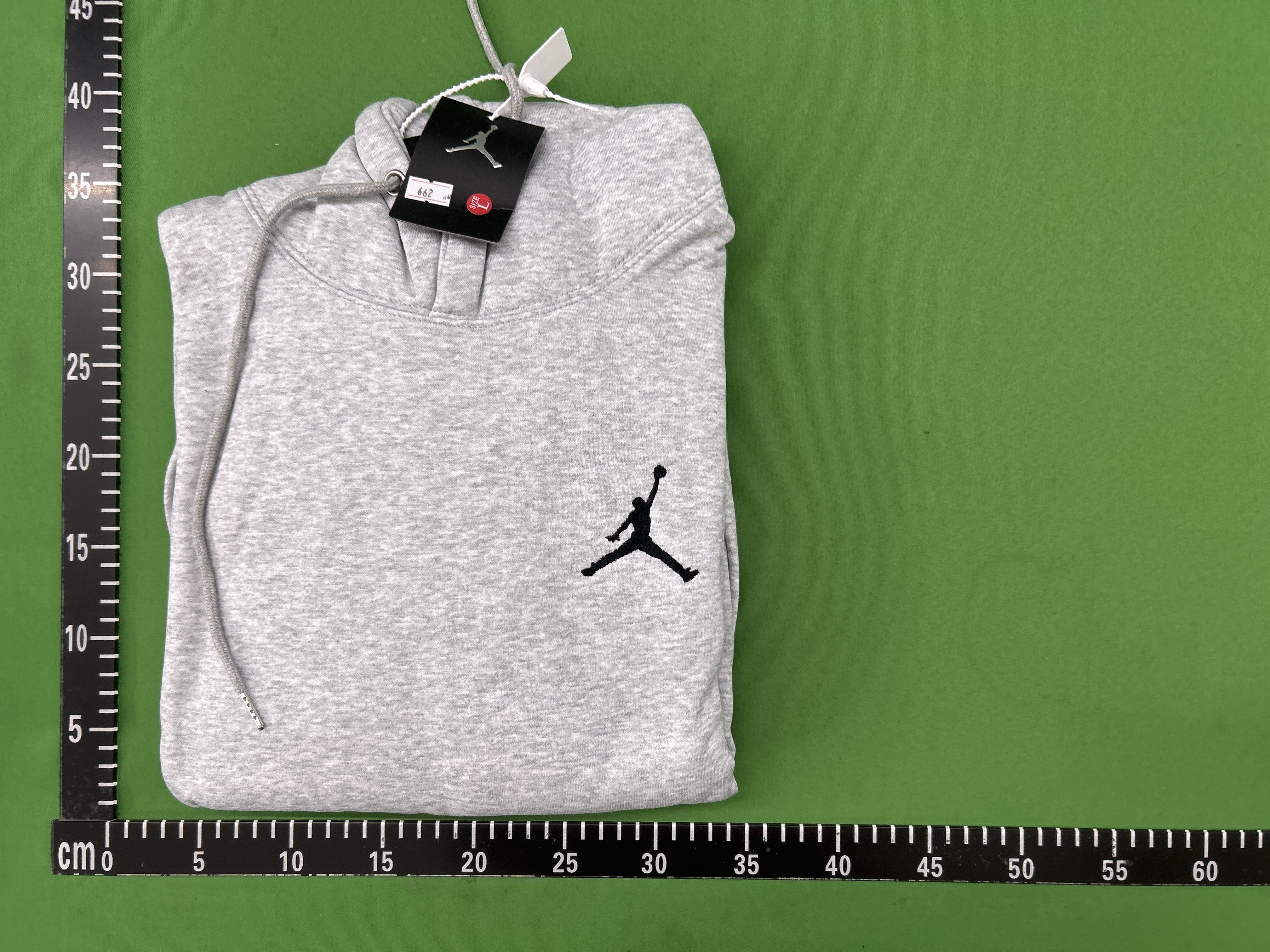 Foto QC 1 de Jordan NBA Zip Sweater Hoodie Heather Grey