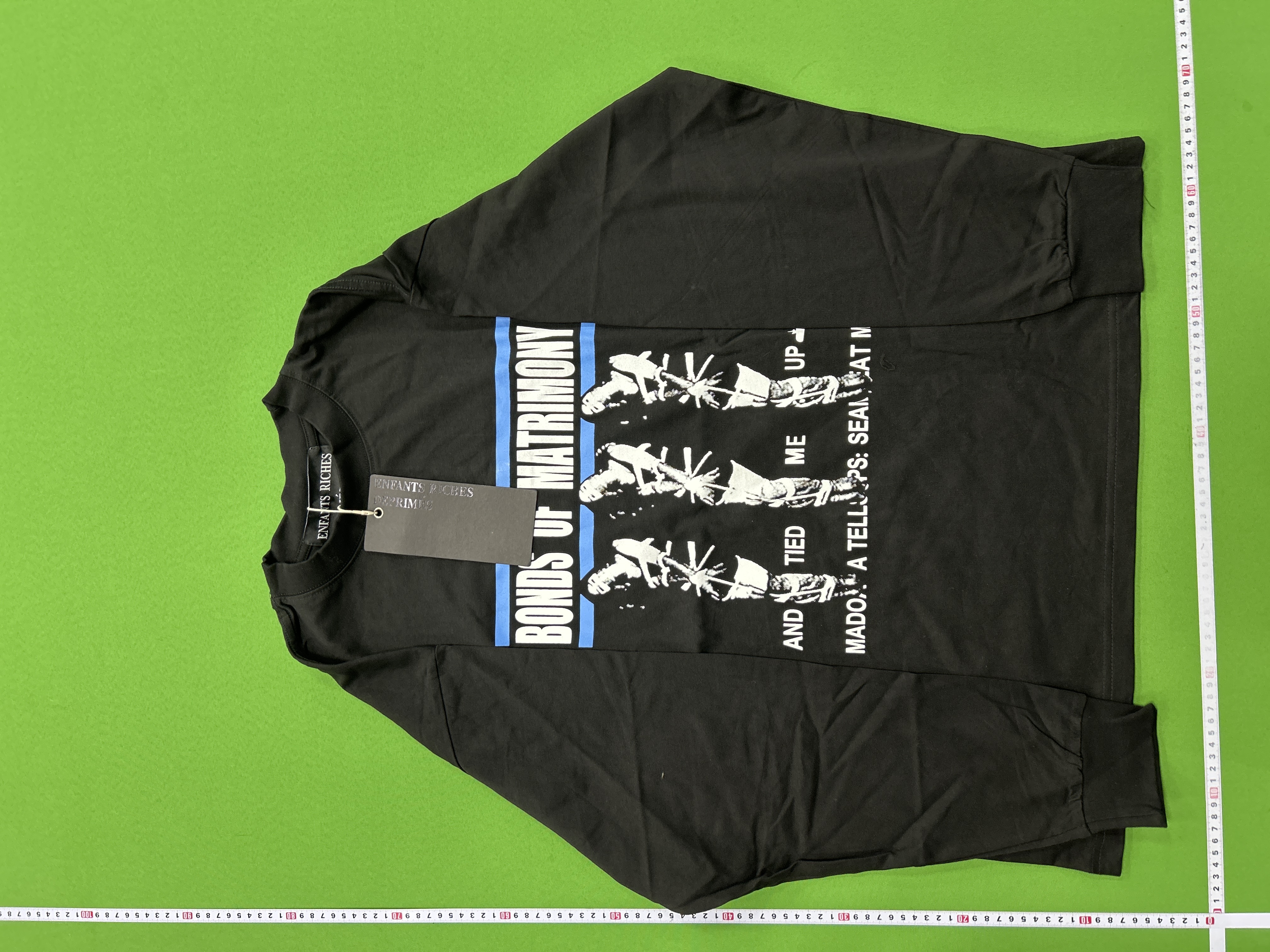 Foto QC 8 de Enfants Riches Déprimés Sweatshirt Dressing Up Time Graphic Black