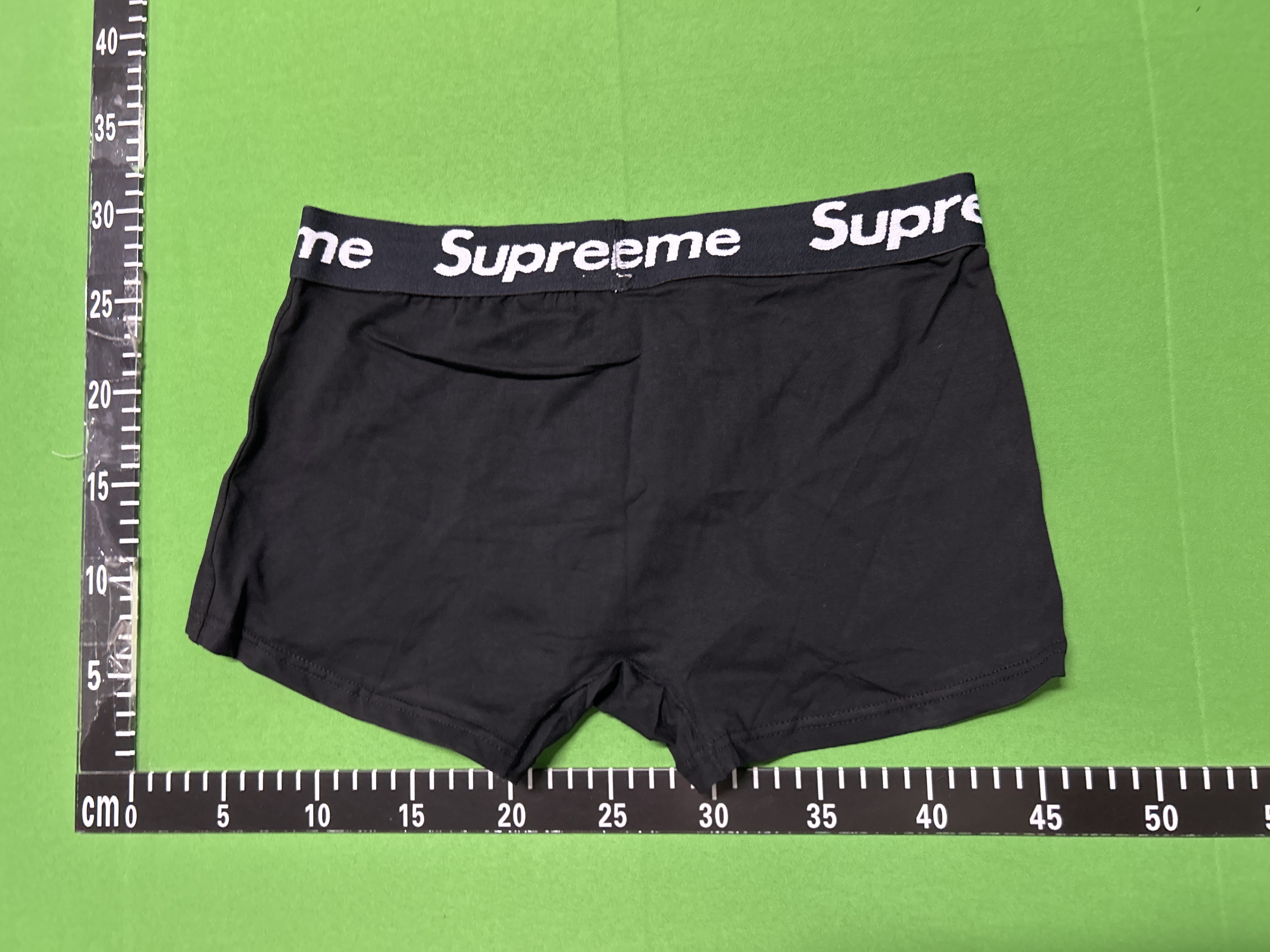 Foto QC 2 de Supreme Underwear Cotton Hanes Boxer Briefs 4 Pack White