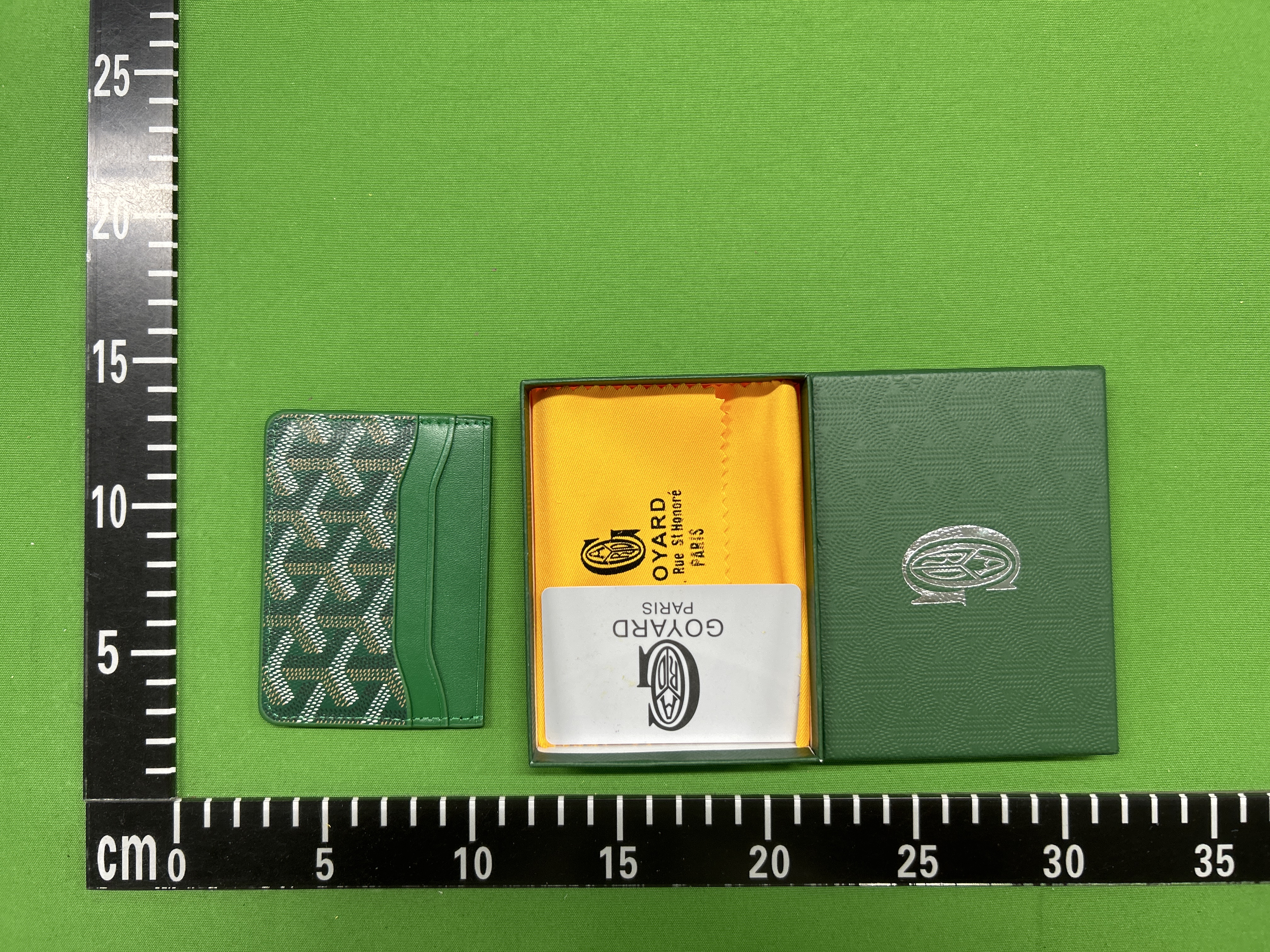 Foto QC 6 de Goyard Saint Sulpice Card Holder Goyardine Black