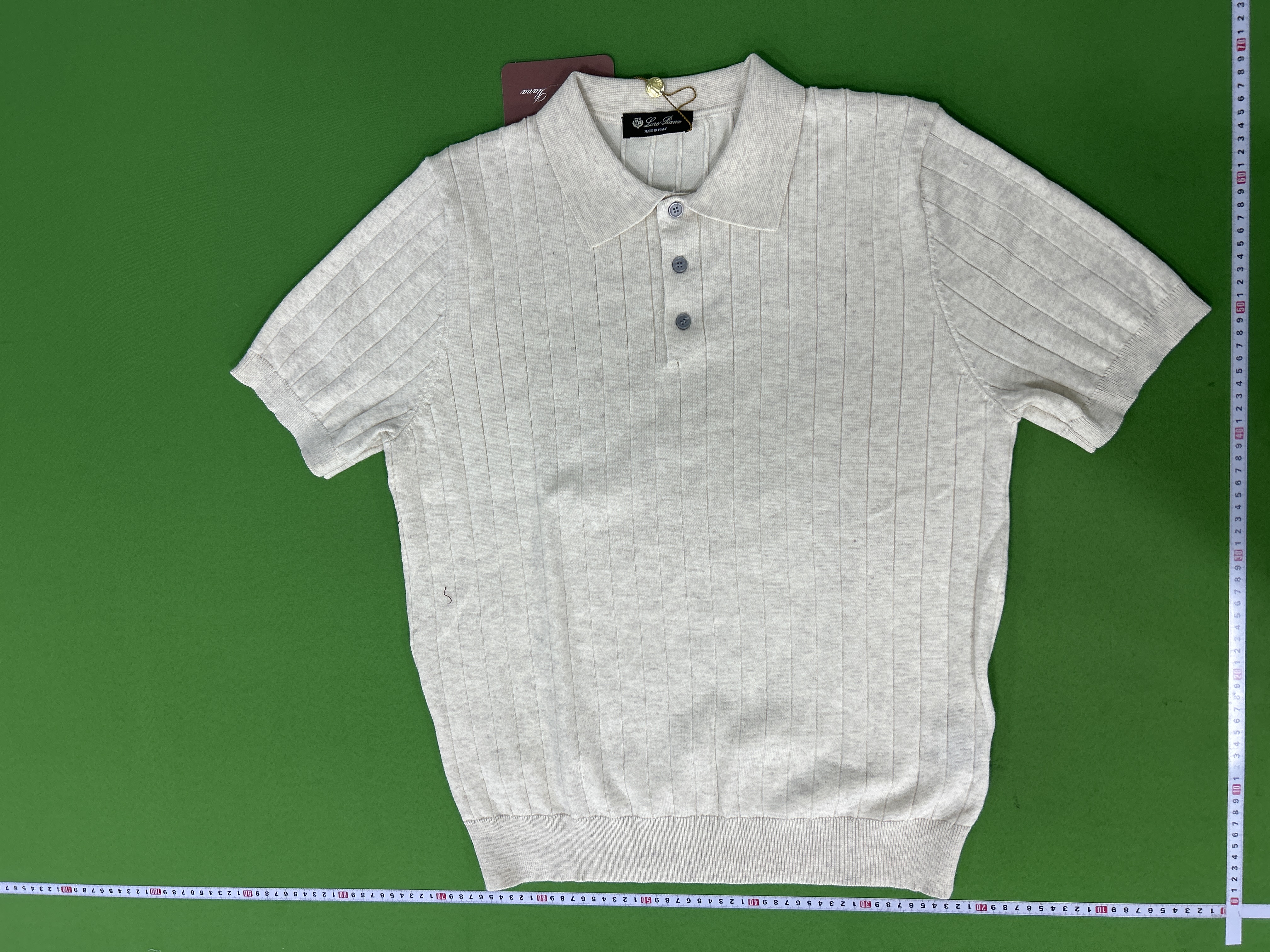 Foto QC 7 de Loro Piana Shirt Ribbed Knit Brown