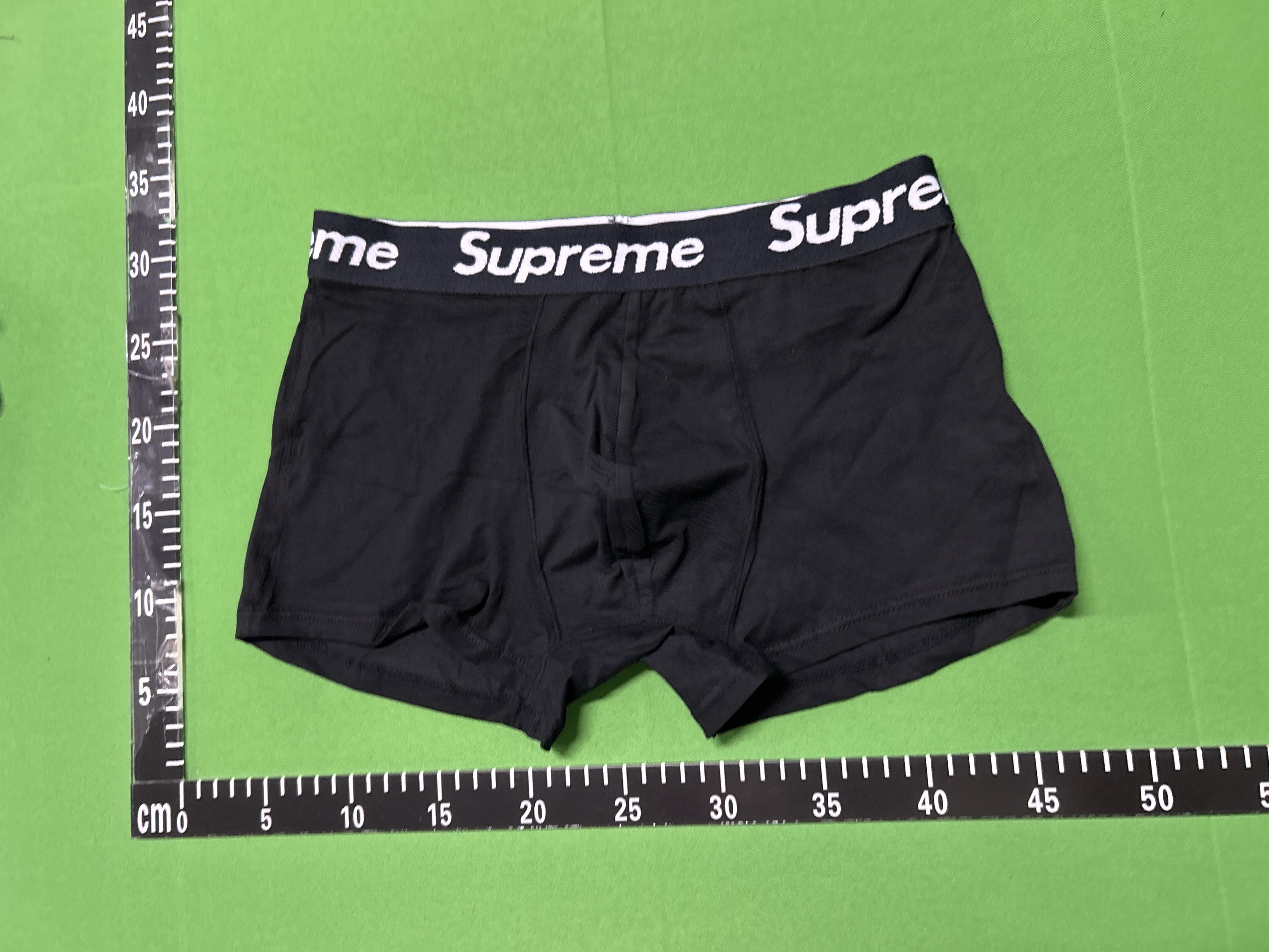 Foto QC 1 de Supreme Underwear Cotton Hanes Boxer Briefs 4 Pack White