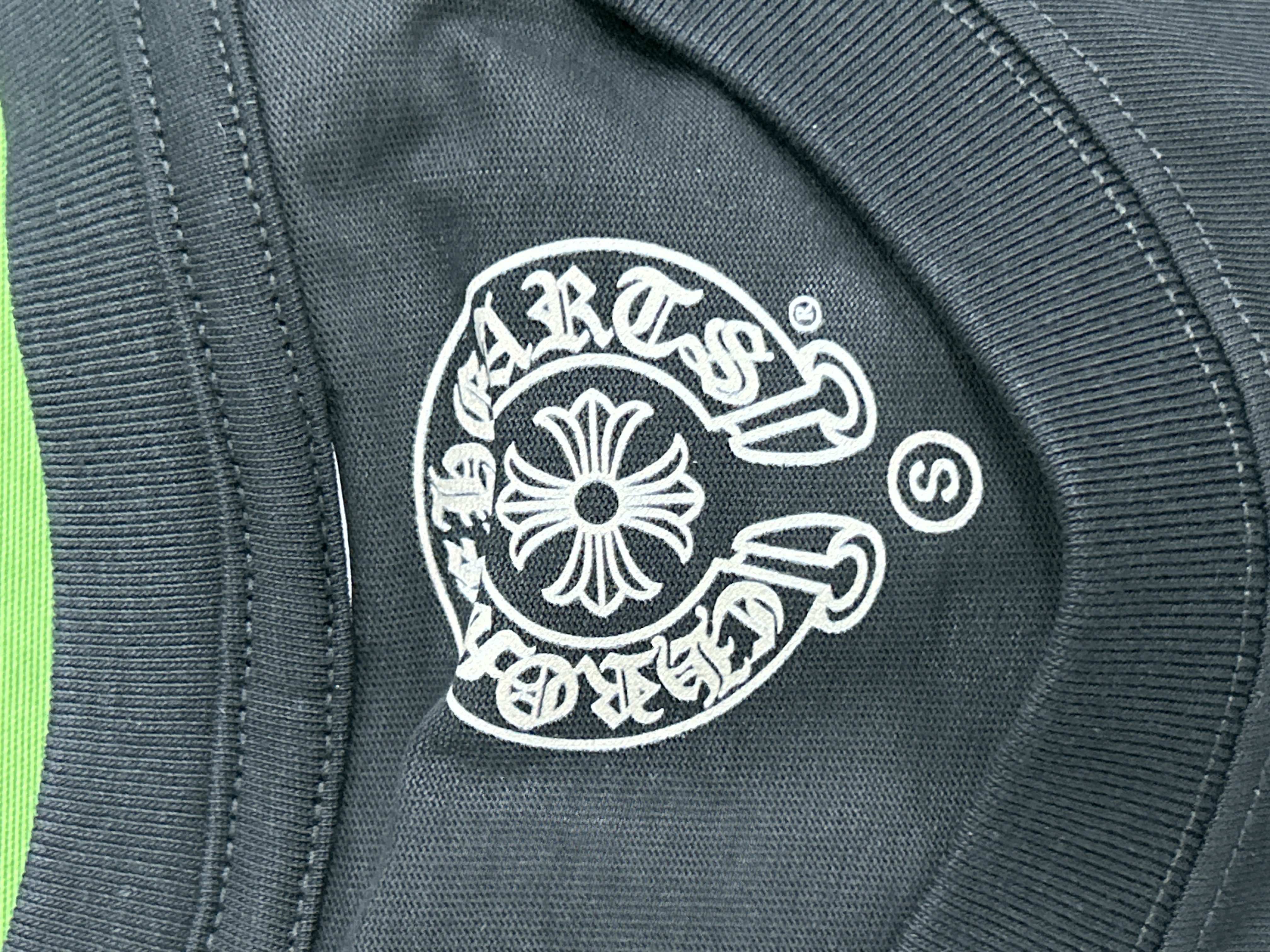 Foto QC 6 de Chrome Hearts T-shirt USA Flag Black