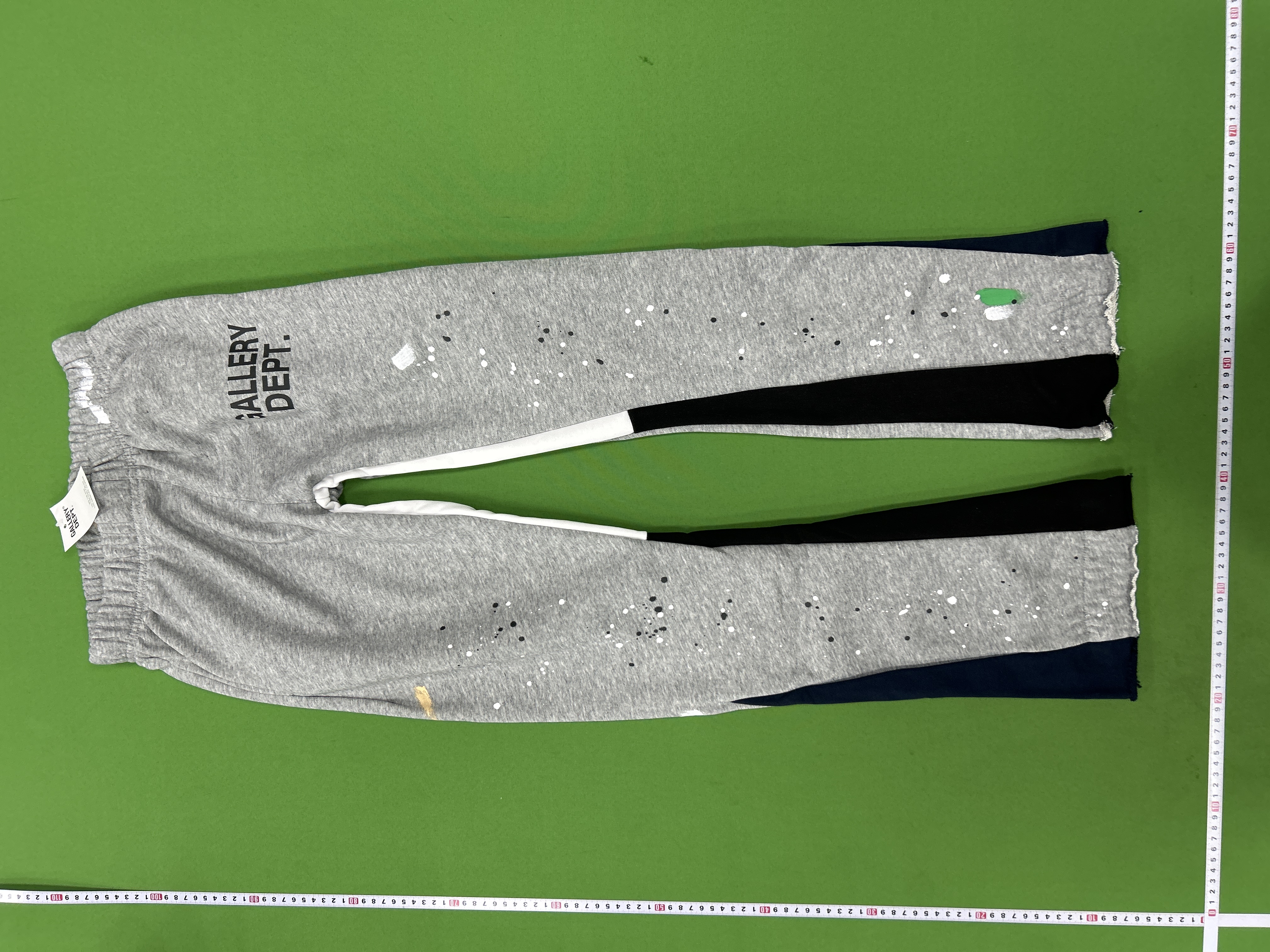 Foto QC 4 de Gallery Dept. Pants Flare Paint Splatter White