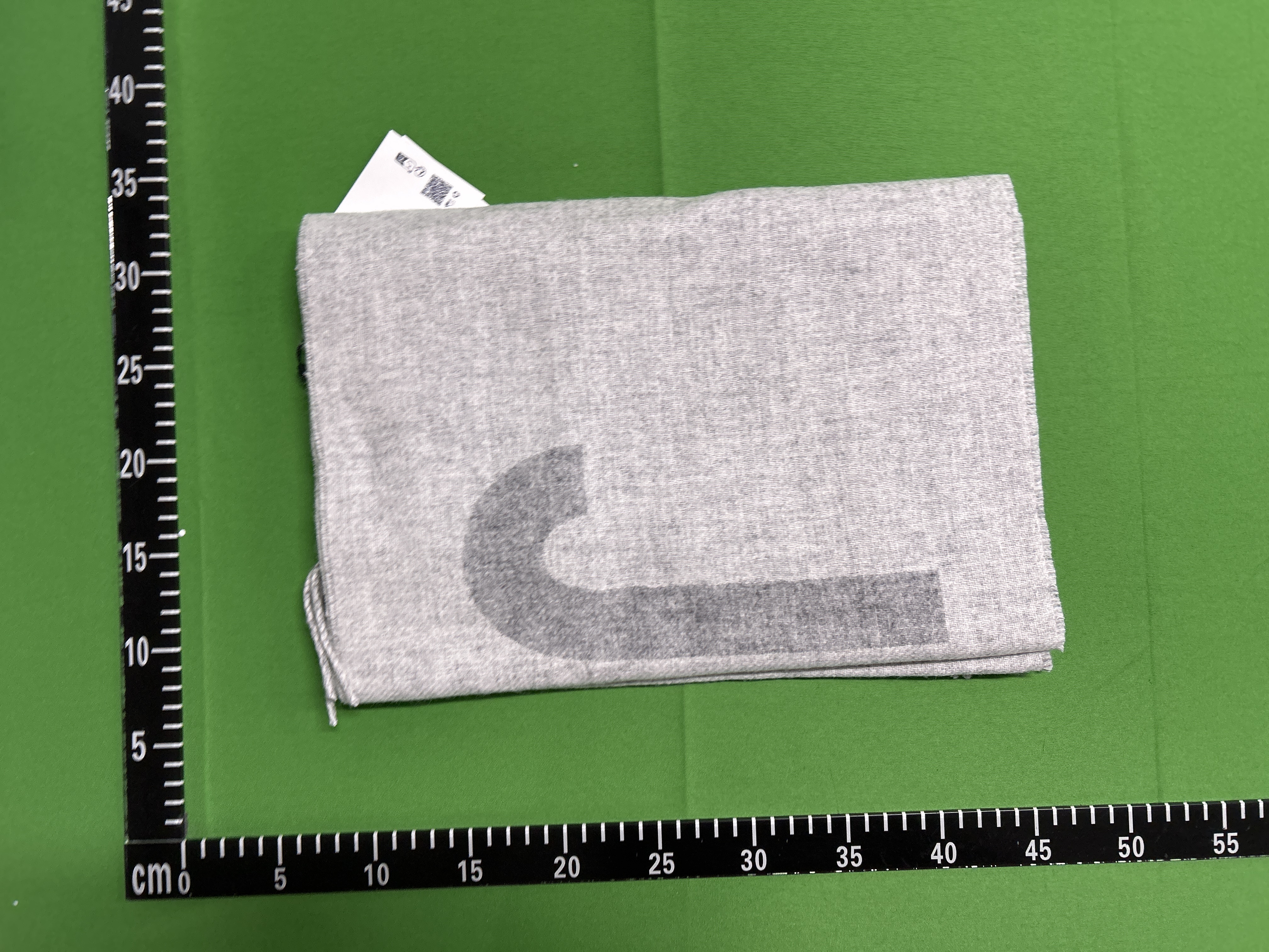 Foto QC 5 de Jacquemus Logo Jacquard Scarf Brown/Beige