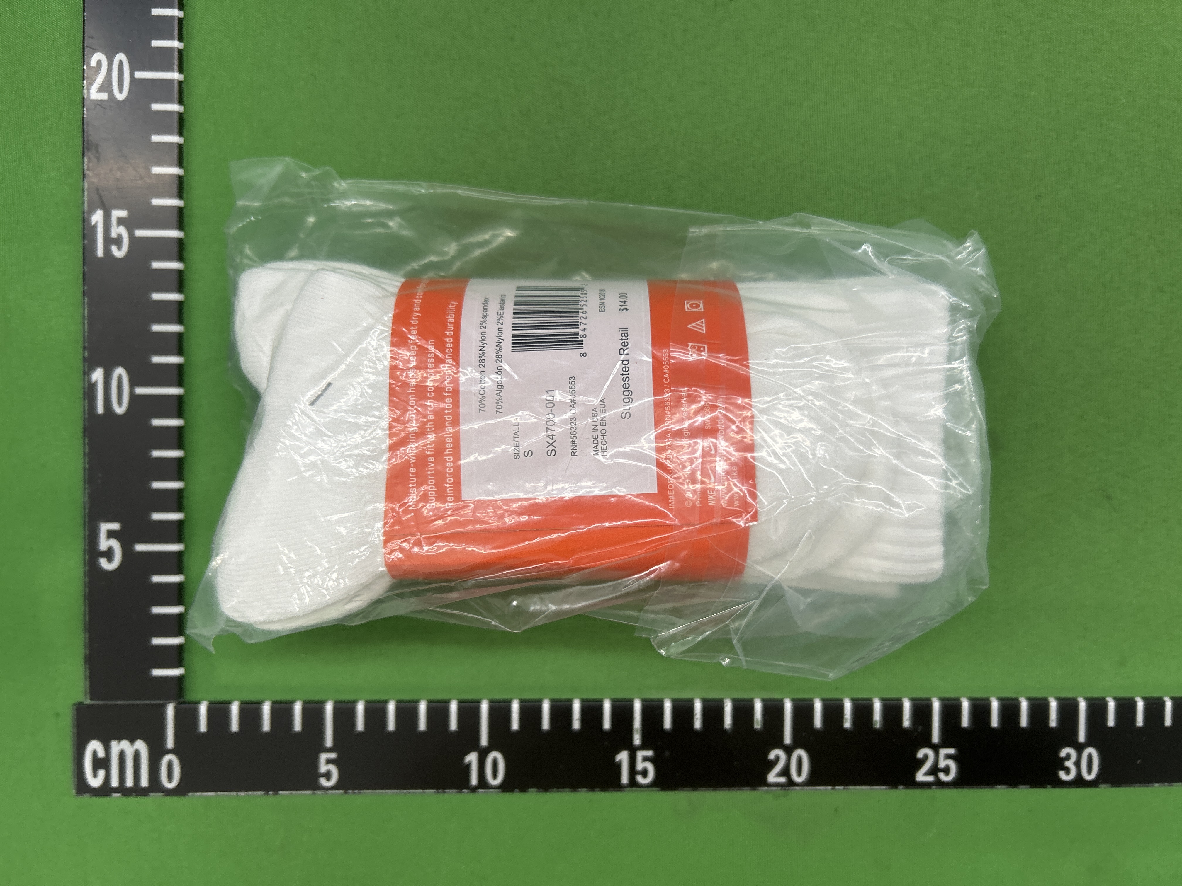 Foto QC 8 de Nike Performance Crew Socks Cushioned White