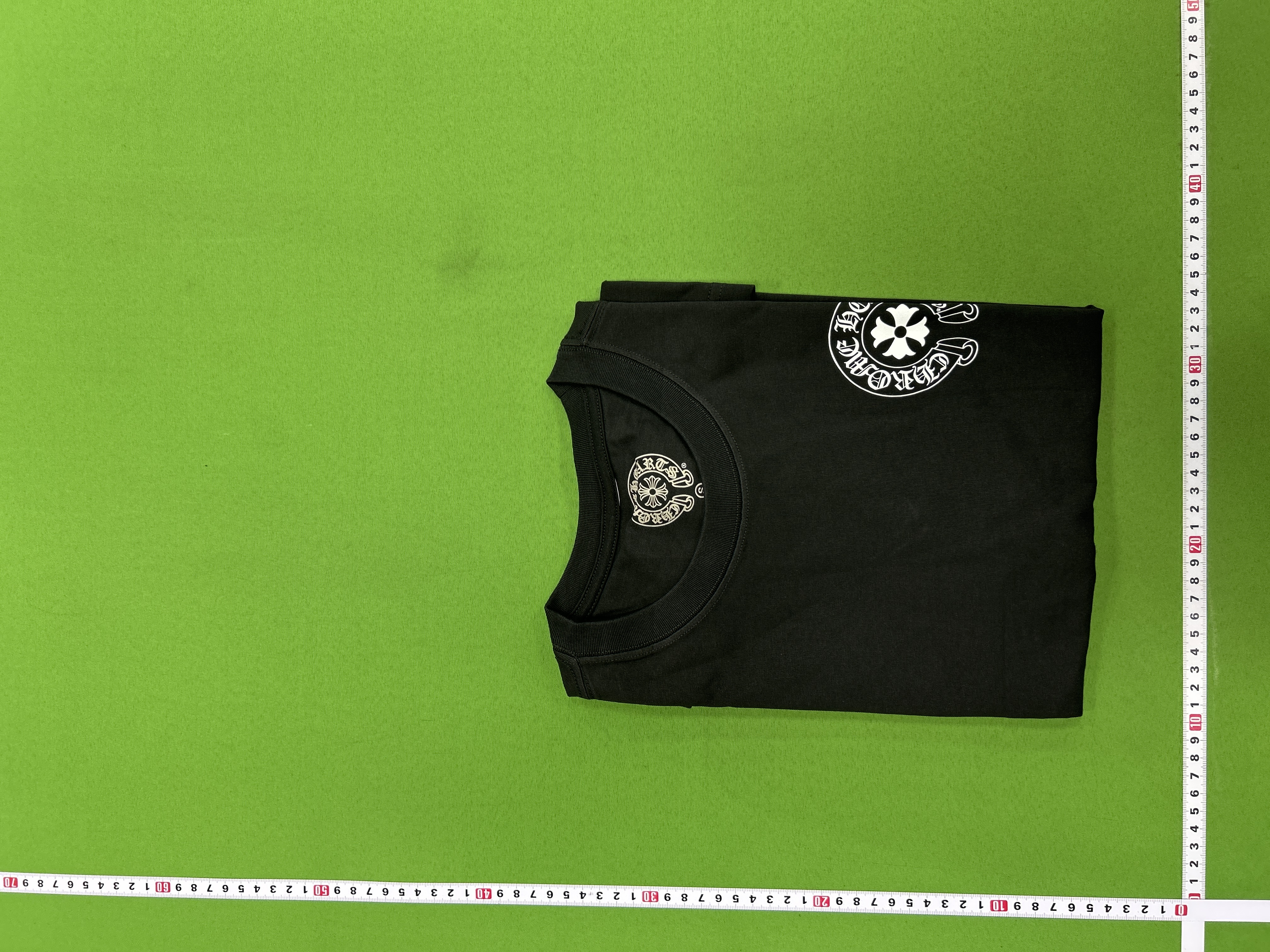 Foto QC 5 de Chrome Hearts T-shirt USA Flag Black