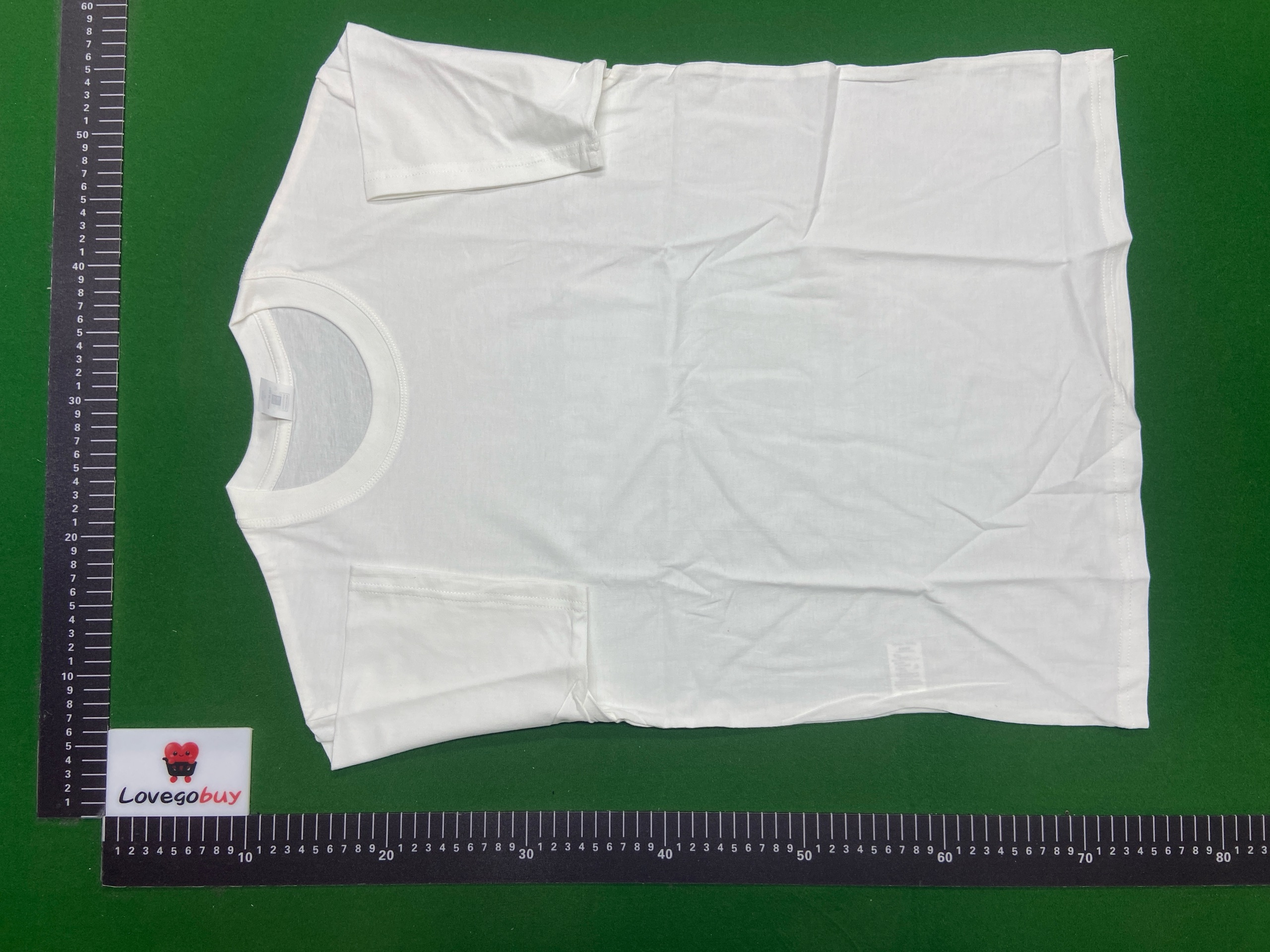 Foto QC 8 de Giant Blank T-shirt White