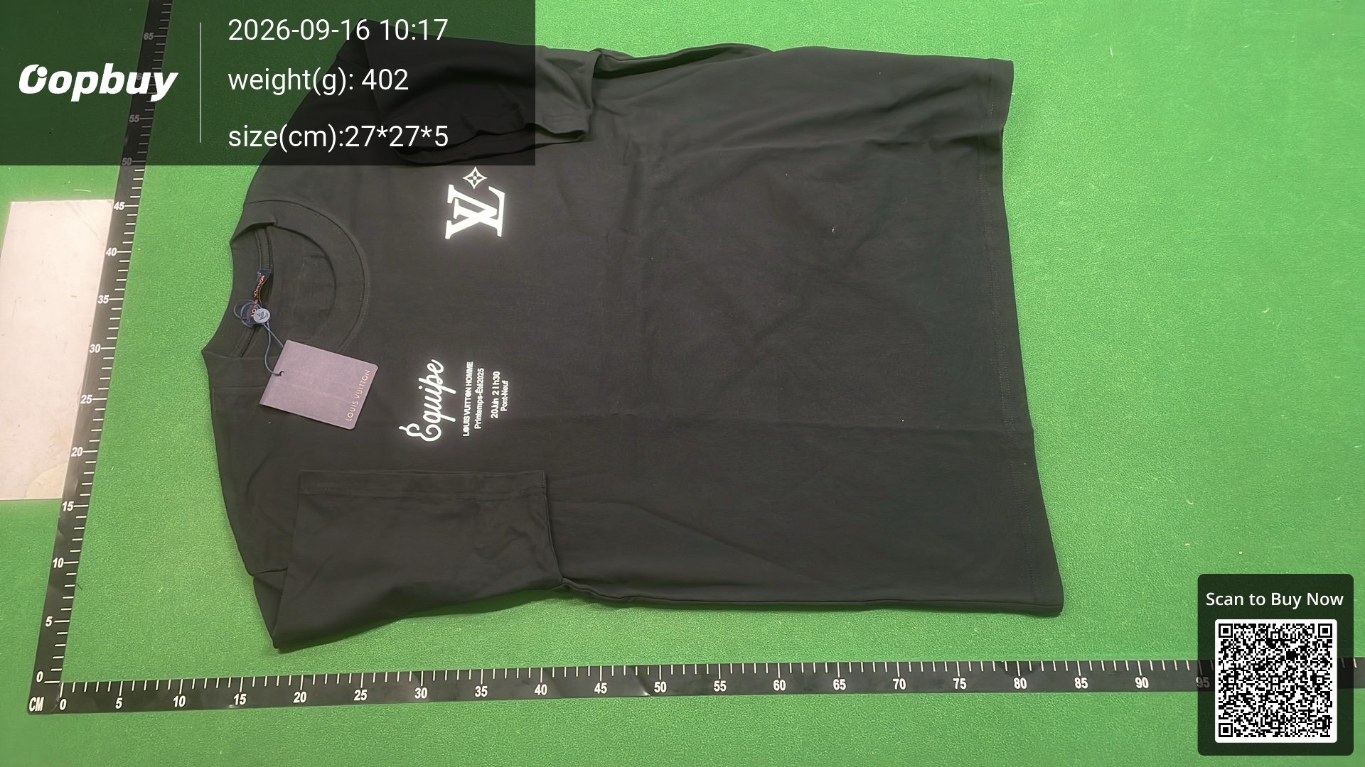 Foto QC 6 de Prada Triangle Logo Polo Shirt Black
