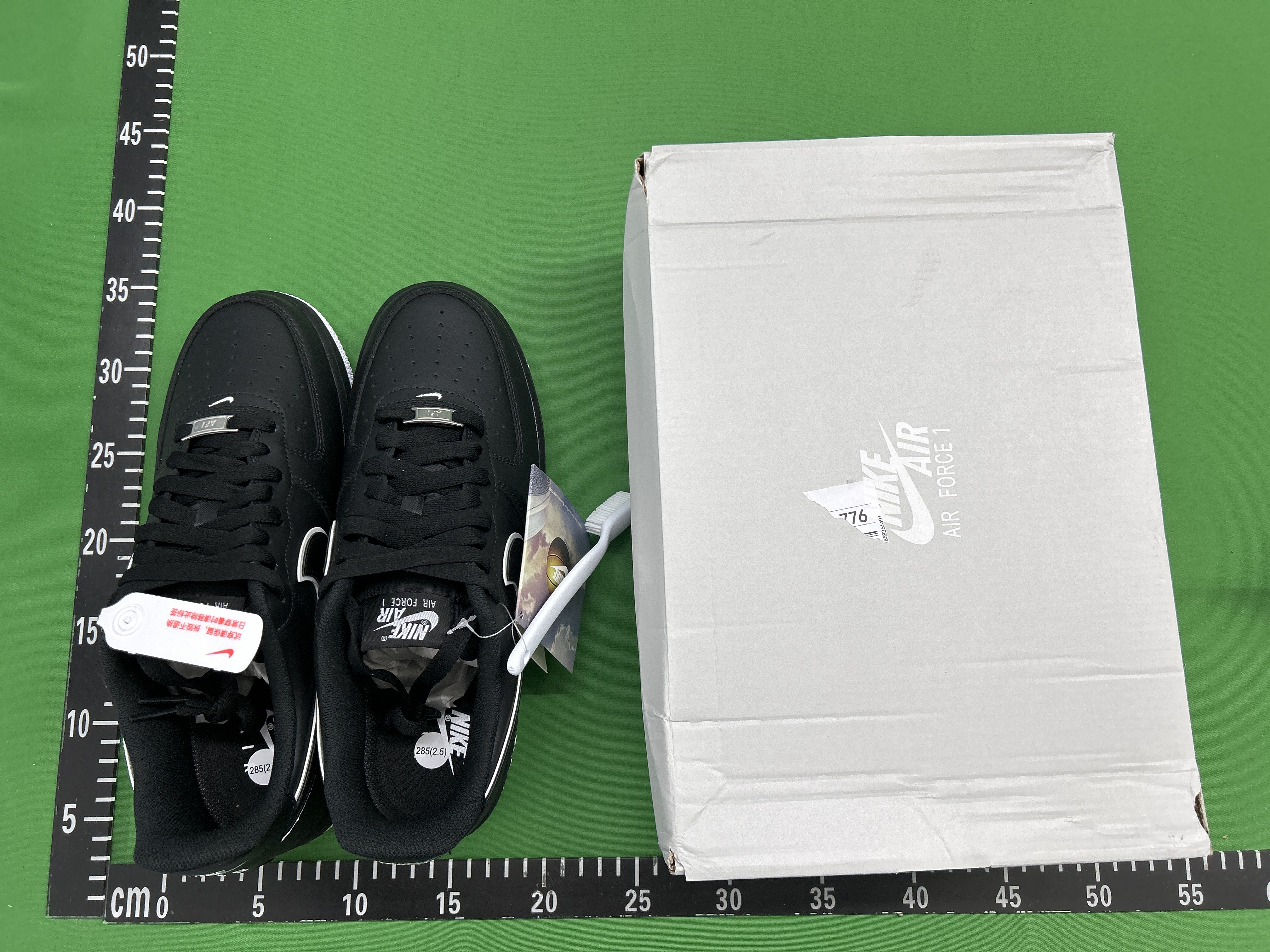 Foto QC 2 de Nike Air Force 1 Mid SP Supreme Grey Suede