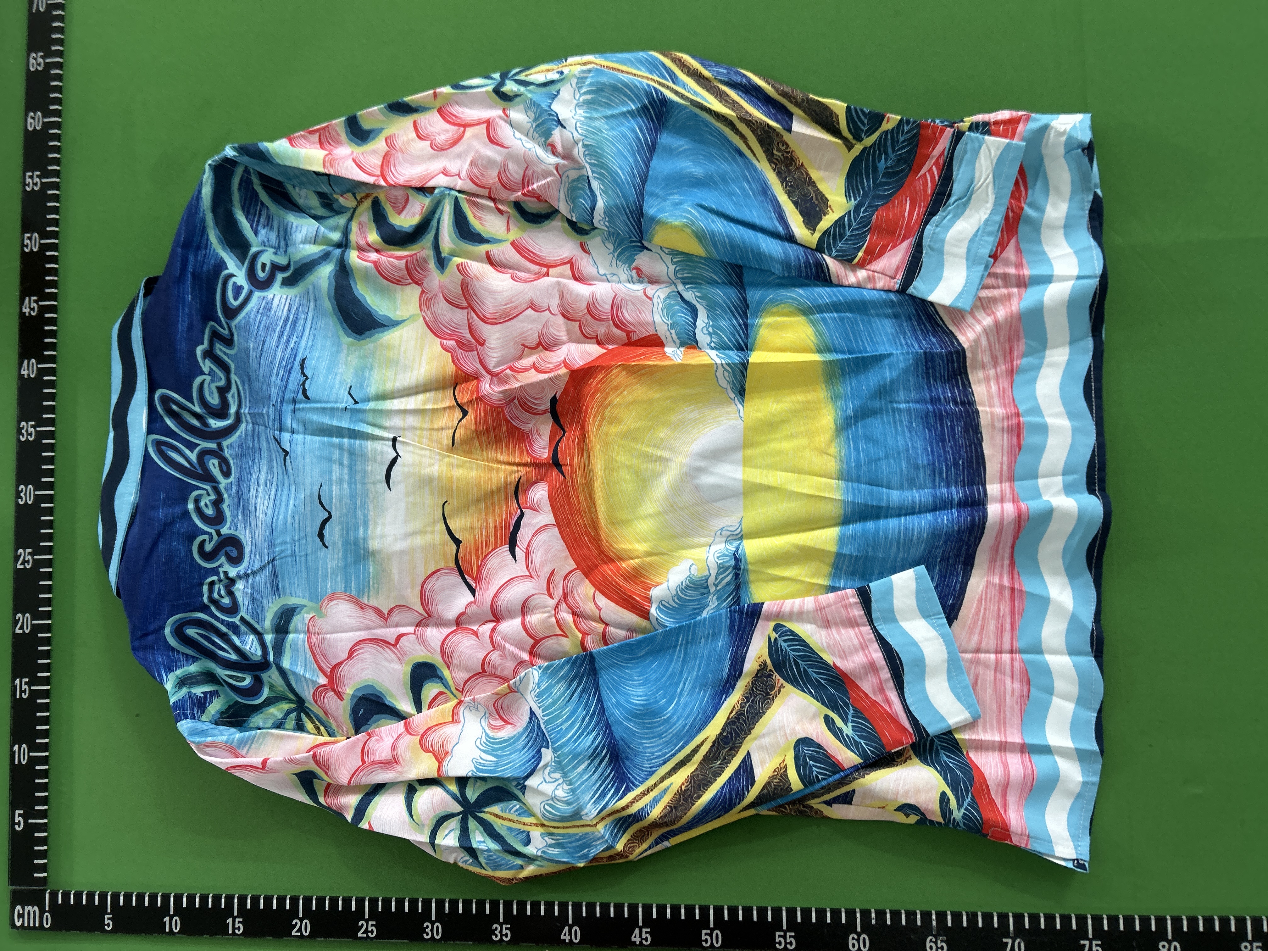 Foto QC 3 de Casablanca Shirt Lost Angels Print White