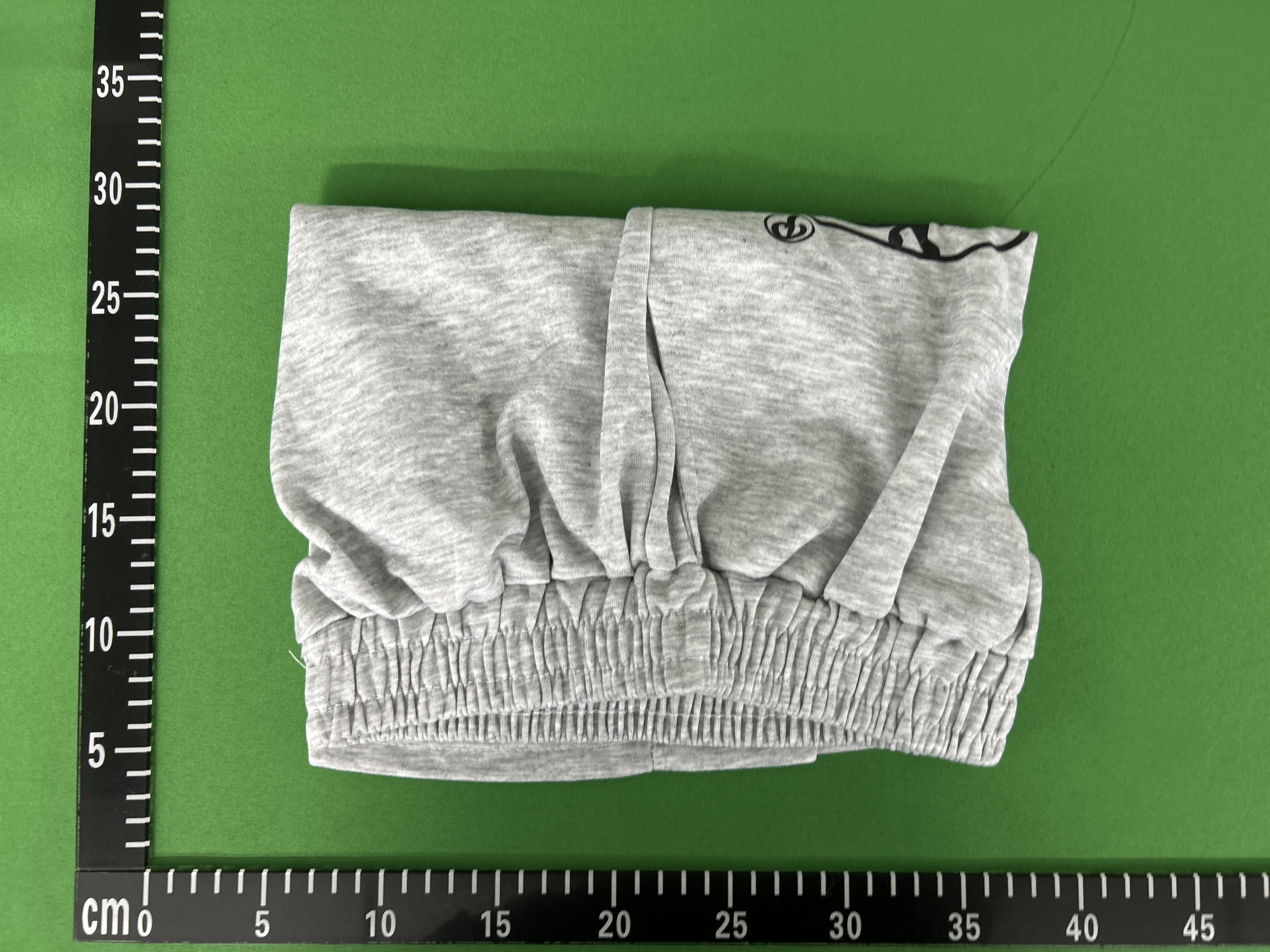 Foto QC 1 de Other Sweat Shorts Loose Y2K Graphic Heather Grey