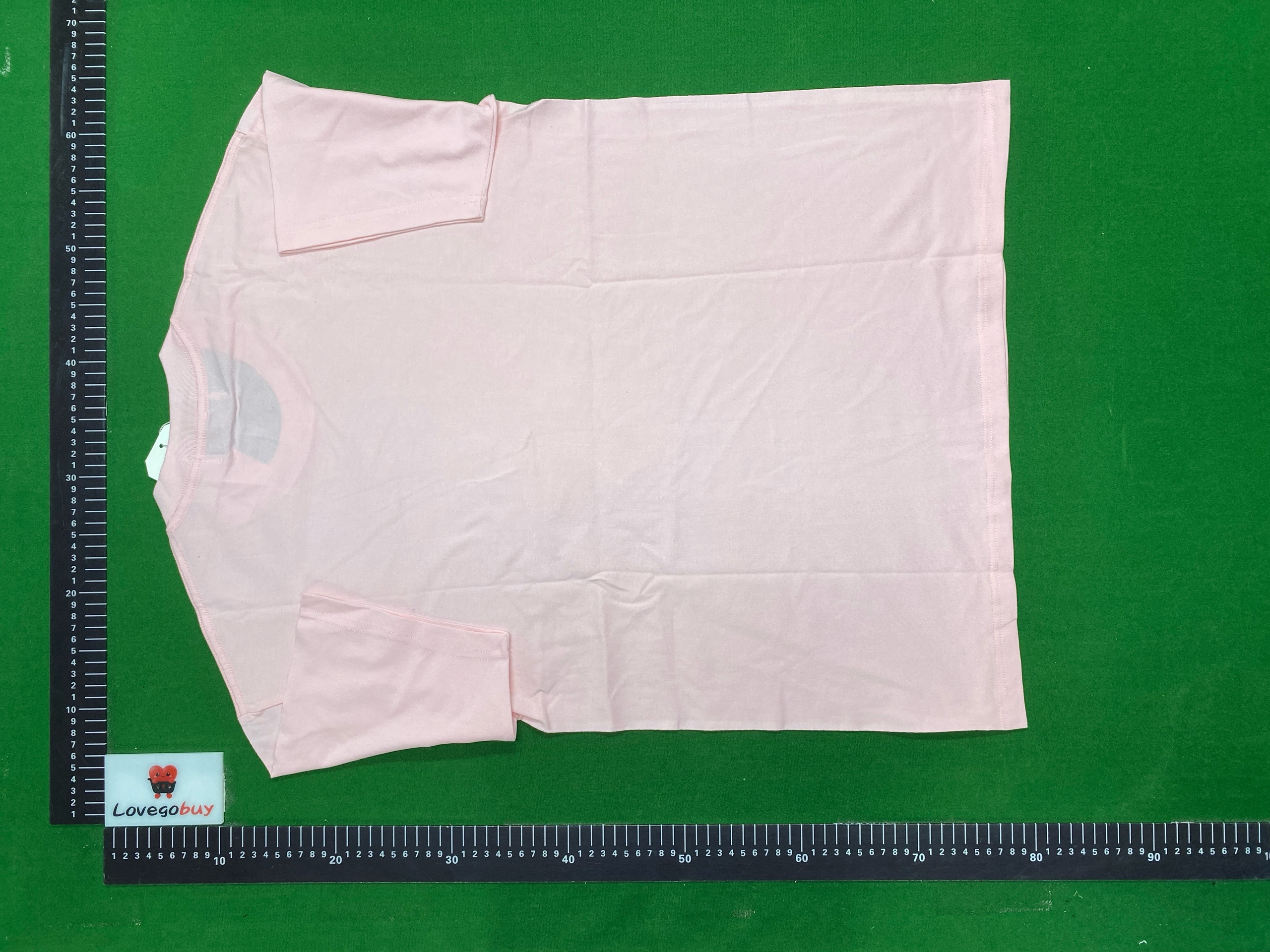 Foto QC 7 de Casablanca Tennis Club T-shirt Triangle Logo Pink