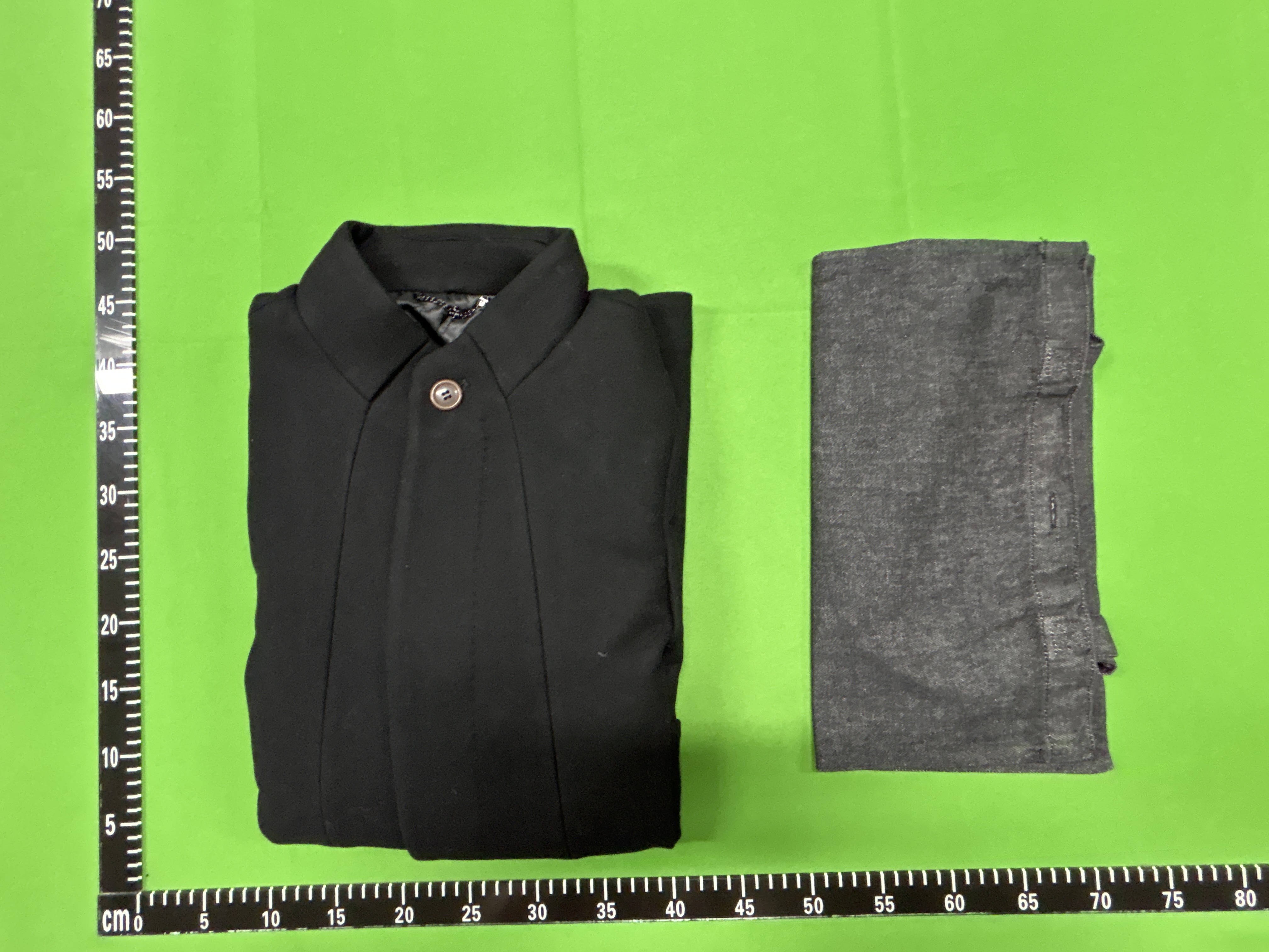 Foto QC 1 de Diesel Stand Collar Coat Jacket Wool Dark Green