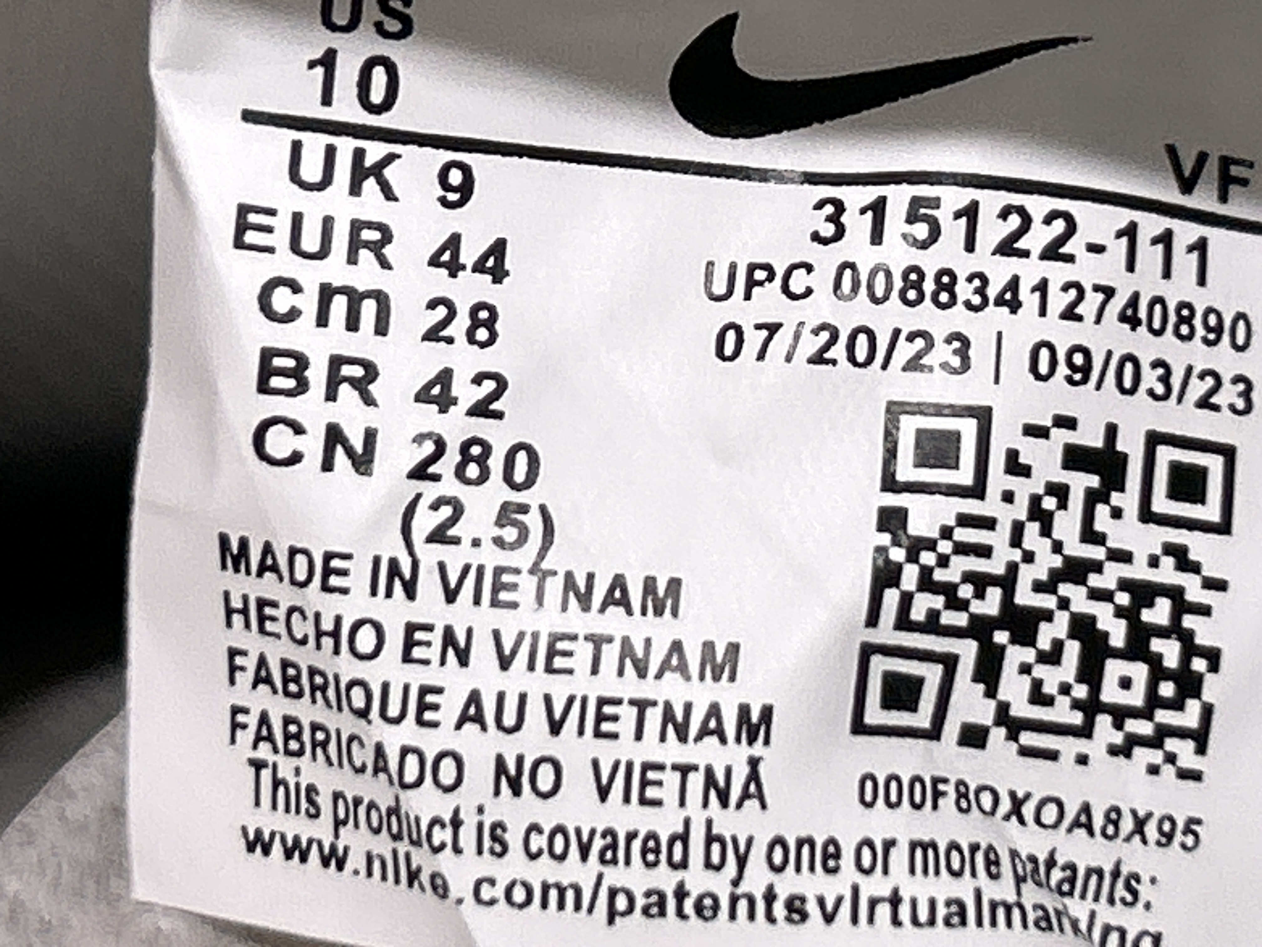 Foto QC 8 de Nike Air Force 1 Low White Pink Rope Laces