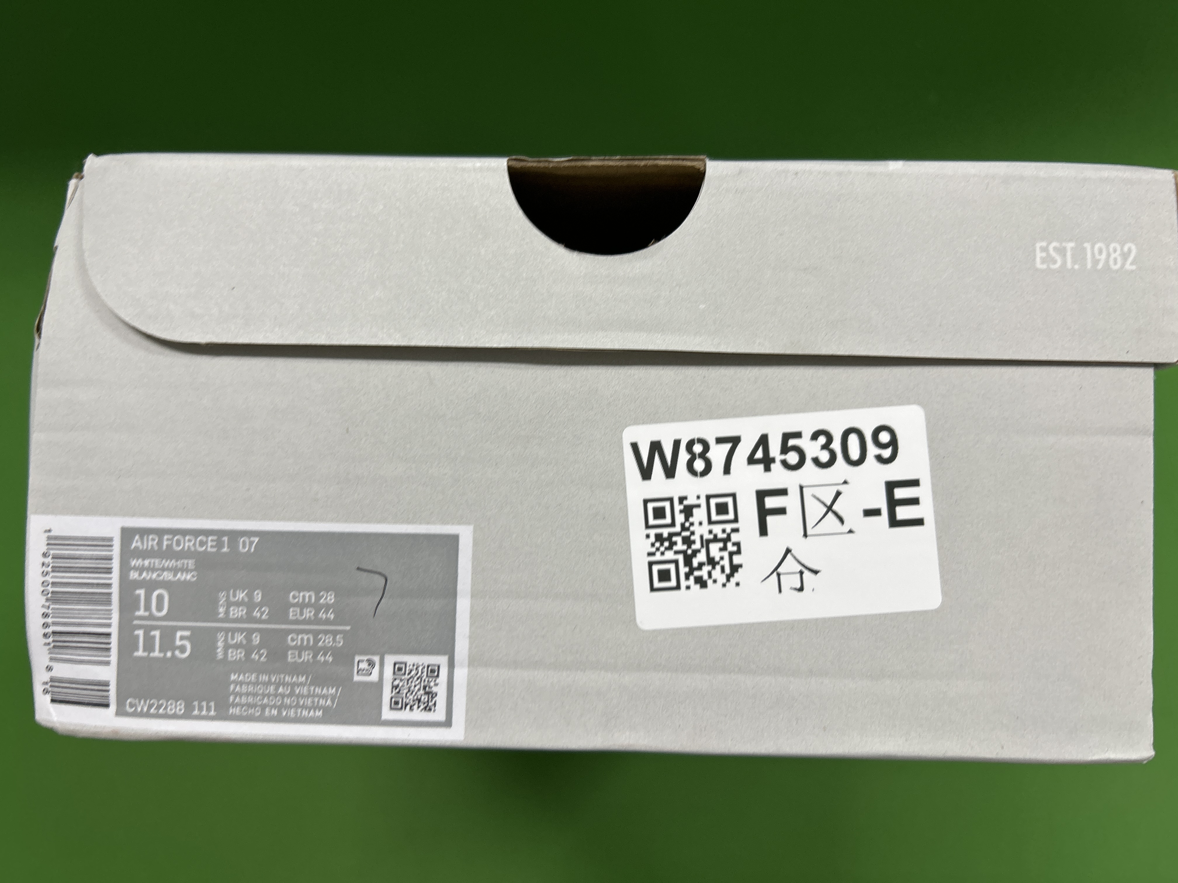 Foto QC 1 de Nike Air Force 1 Low White Pink Rope Laces