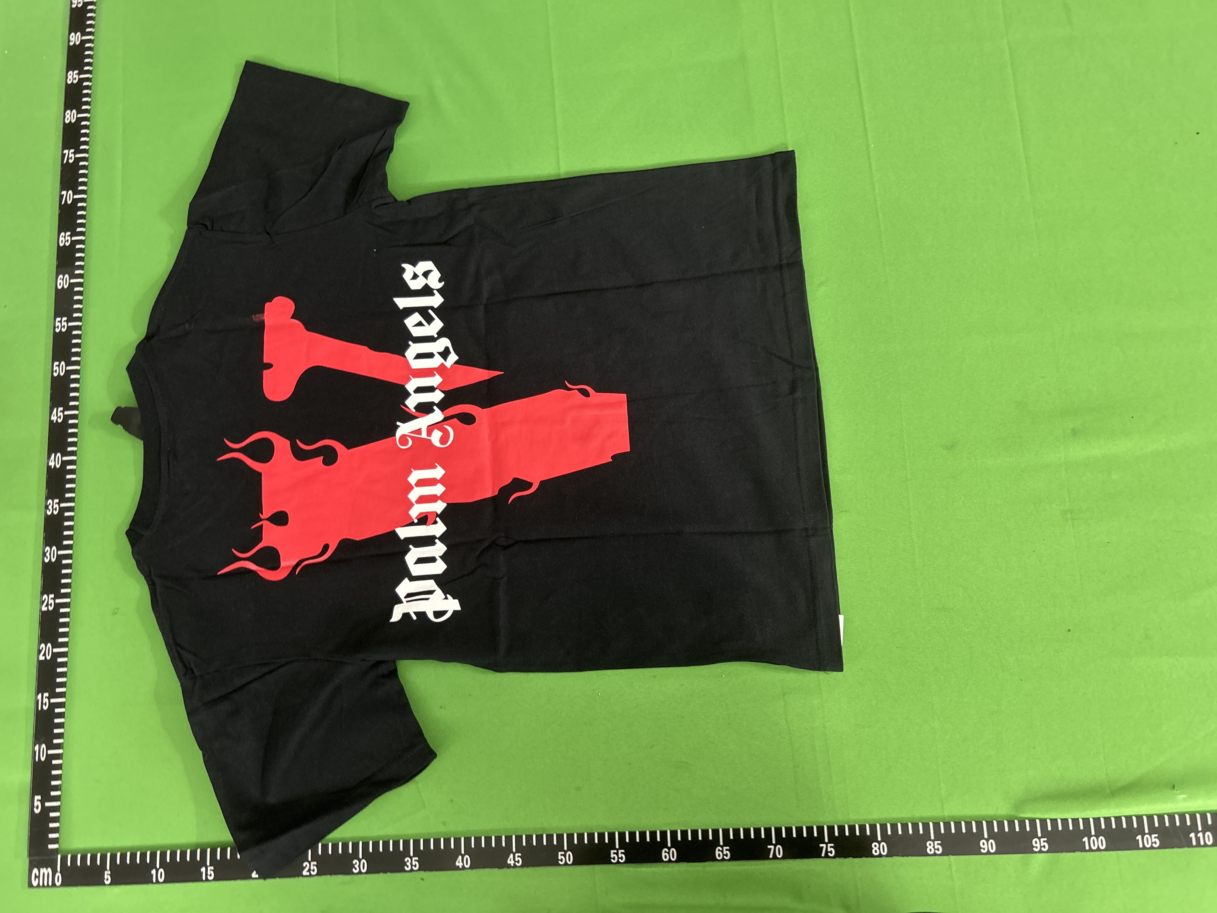 Foto QC 8 de Vlone x The Weeknd After Hours T-shirt Blood Drip Black