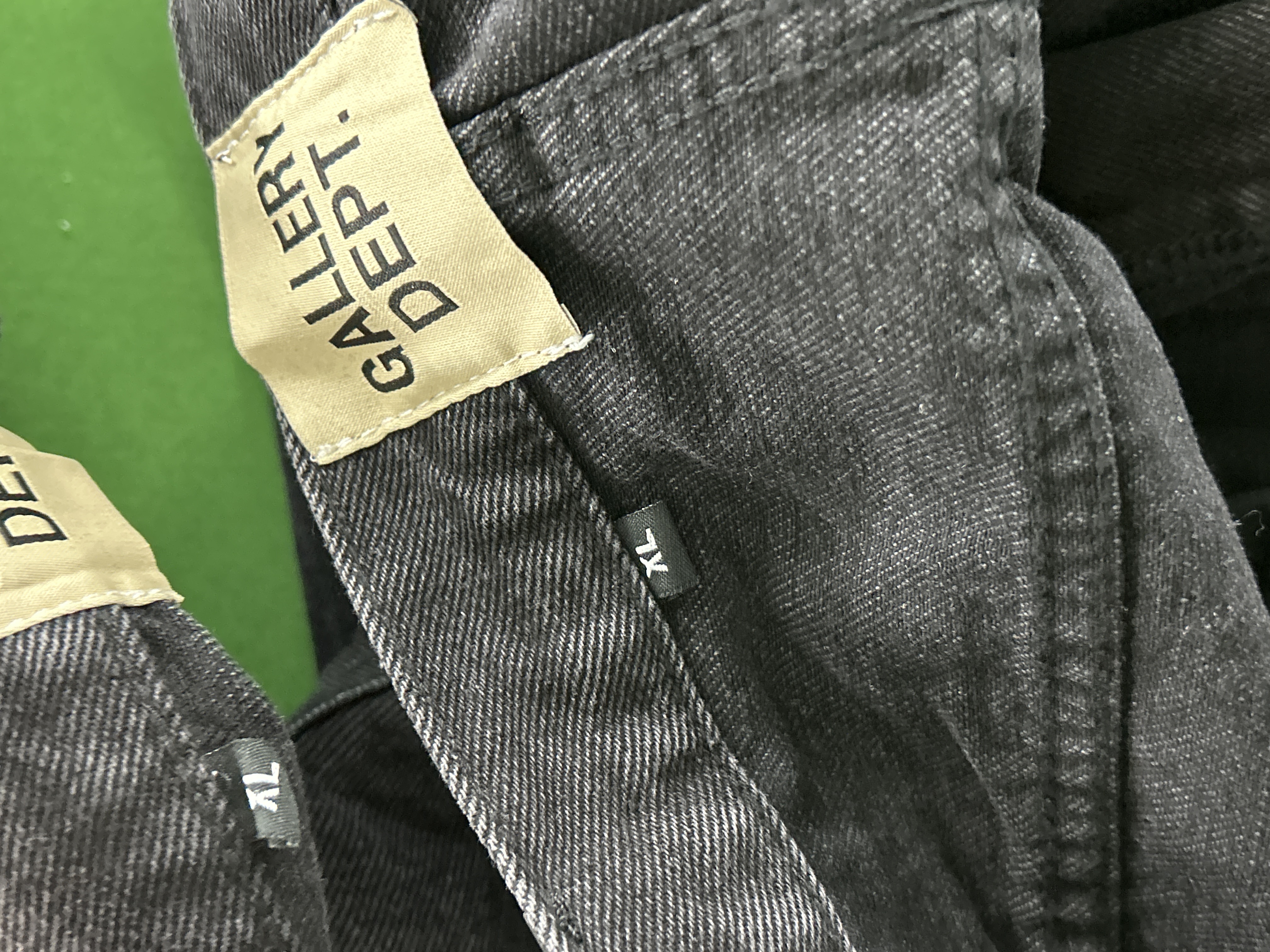 Foto QC 2 de Gallery Dept. La Flare Jeans Washed Black Blue